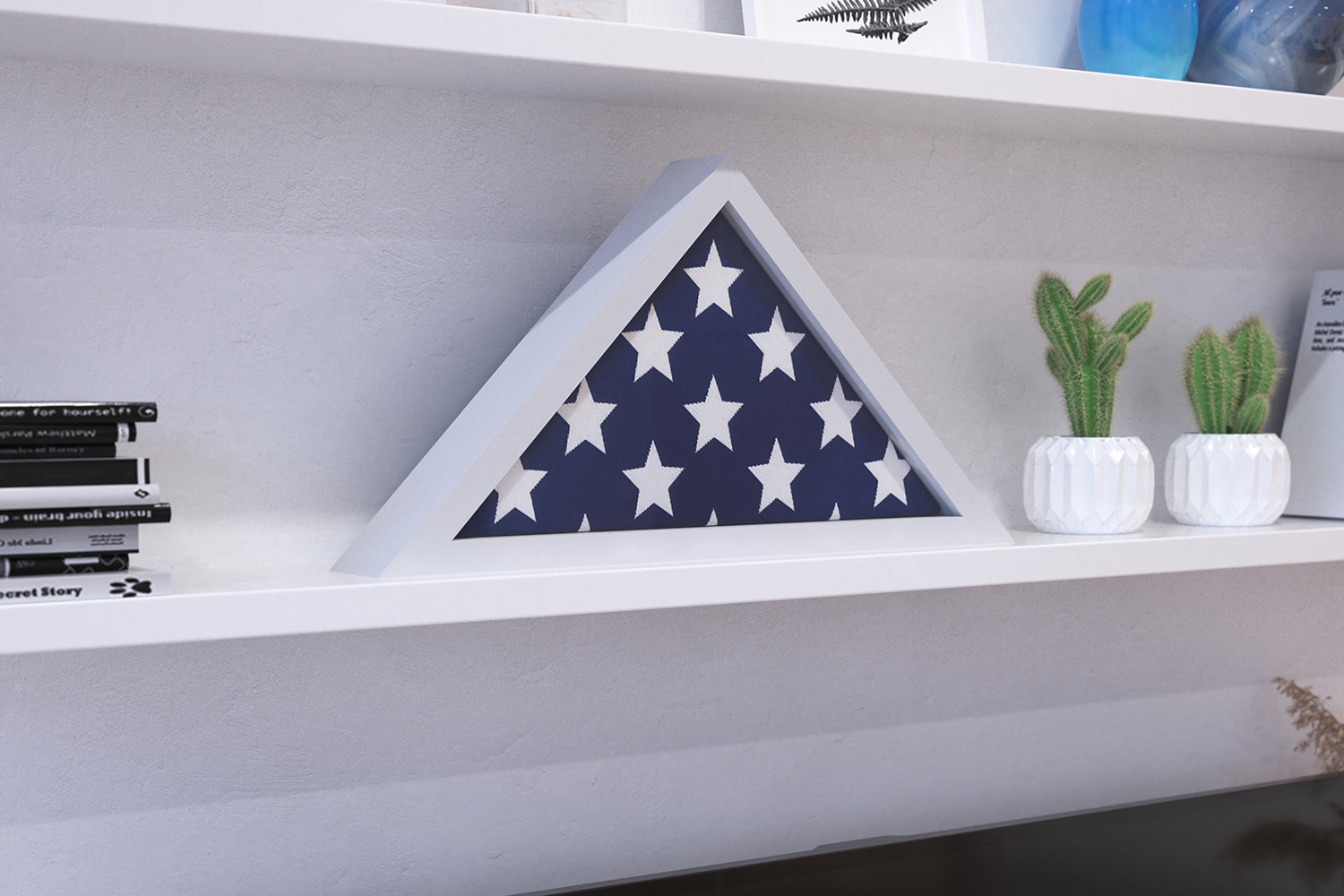 BLNK - Sheehan Solid Wood Memorial Flag Display Case