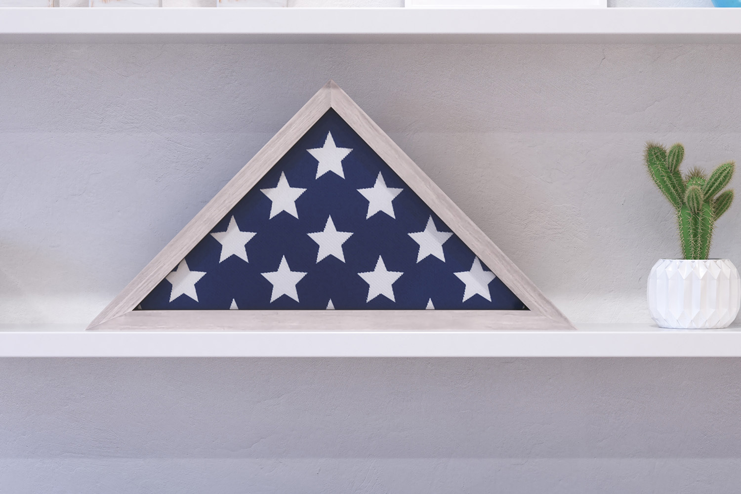 BLNK - Sheehan Solid Wood Memorial Flag Display Case