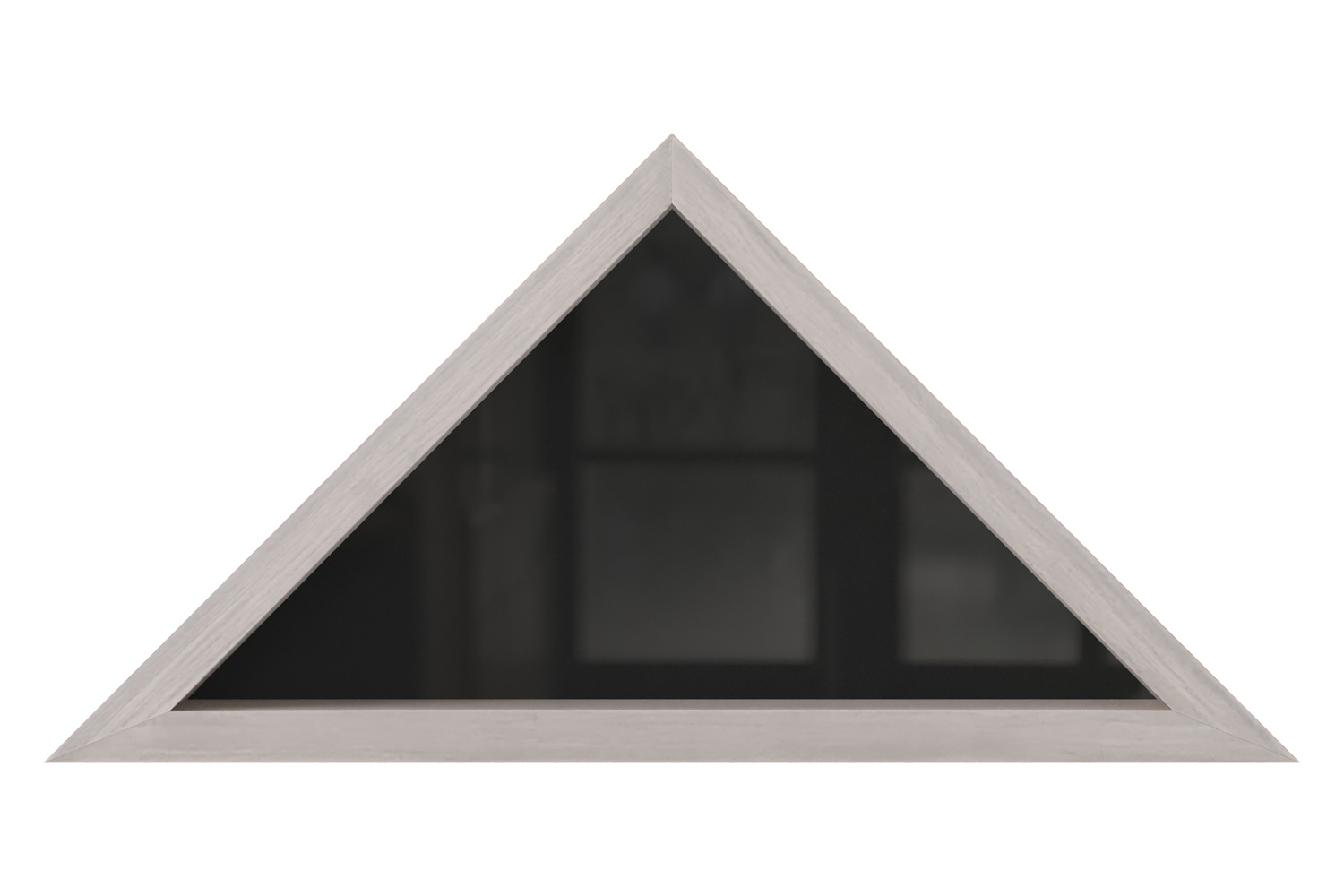 BLNK Sheehan Solid Wood Memorial Flag Display Case - Whitewashed