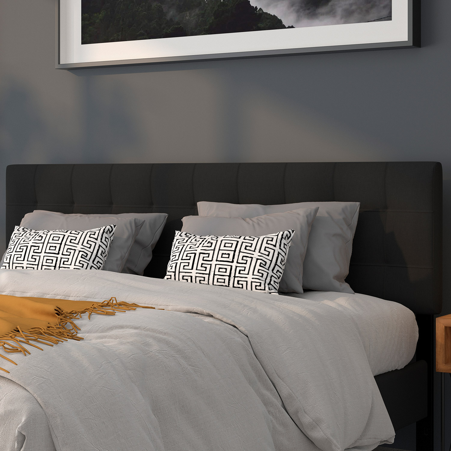 BLNK - Bedford Fabric Tufted Upholstered Headboard