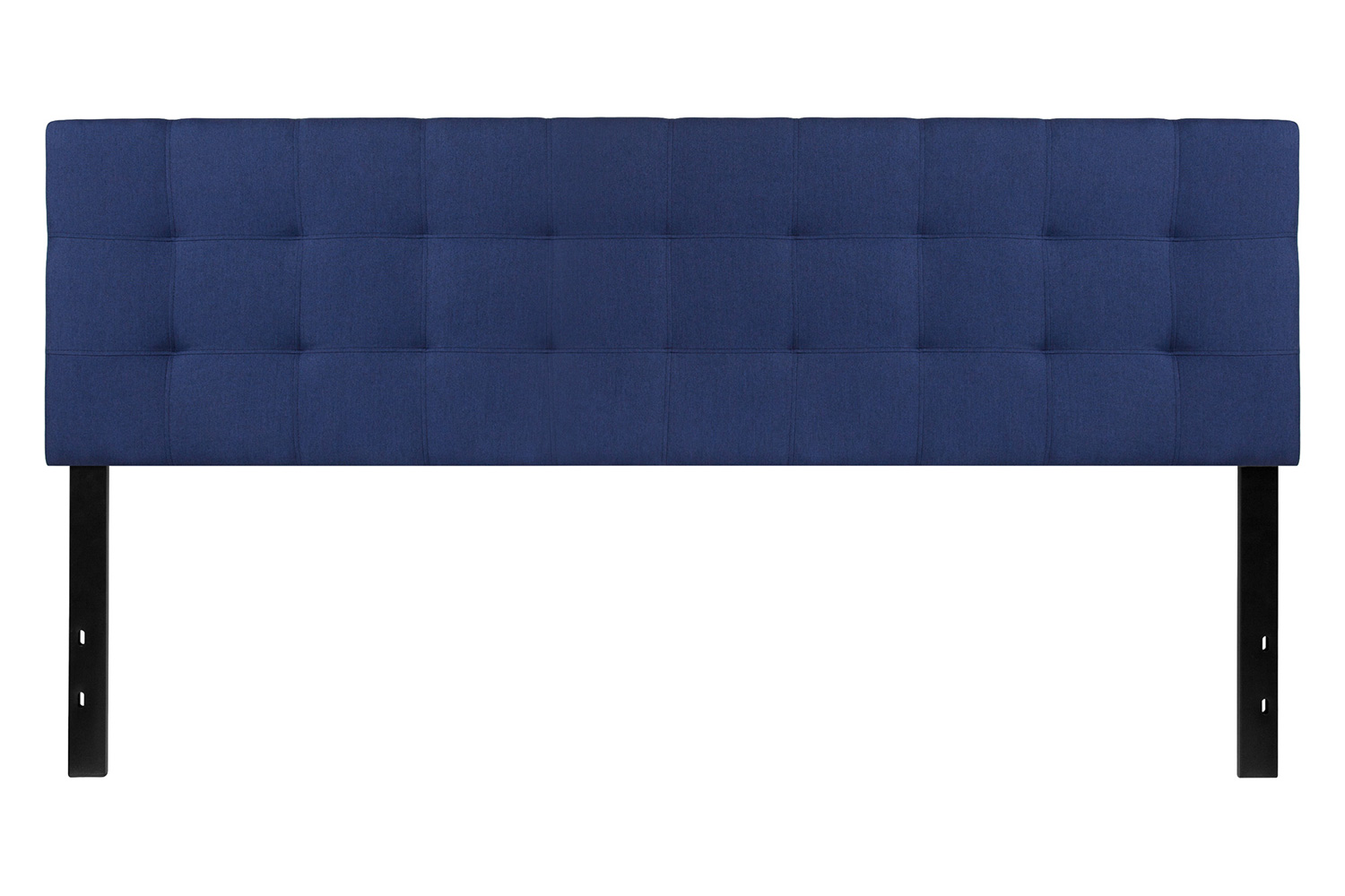 BLNK Bedford Fabric Tufted Upholstered Headboard - Navy, King Size