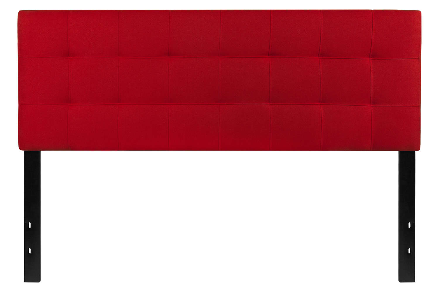 BLNK Bedford Fabric Tufted Upholstered Headboard - Red, Queen Size