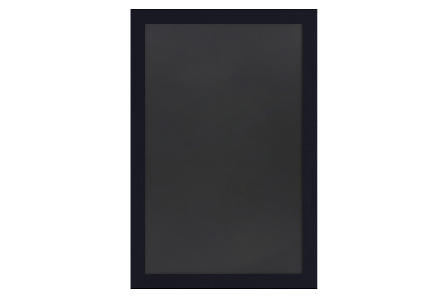 BLNK Canterbury Wall Mount Magnetic Chalkboard Sign with Eraser - Black, 24"W x 36"H