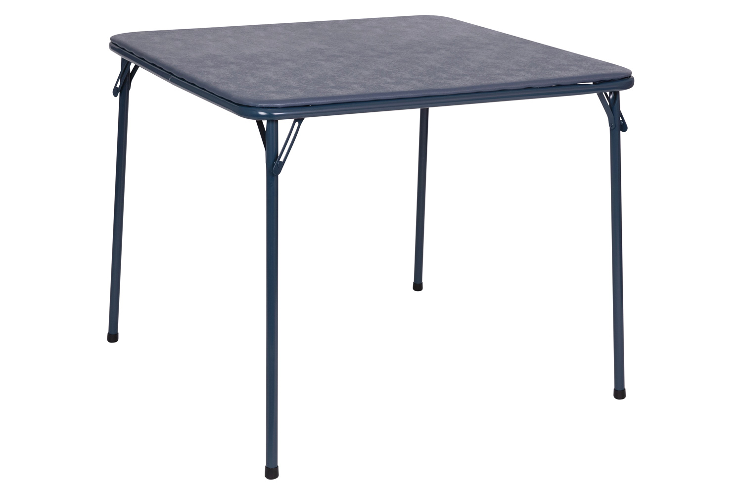 BLNK Madison Folding Card Table and Chair Set 5 Piece - Navy