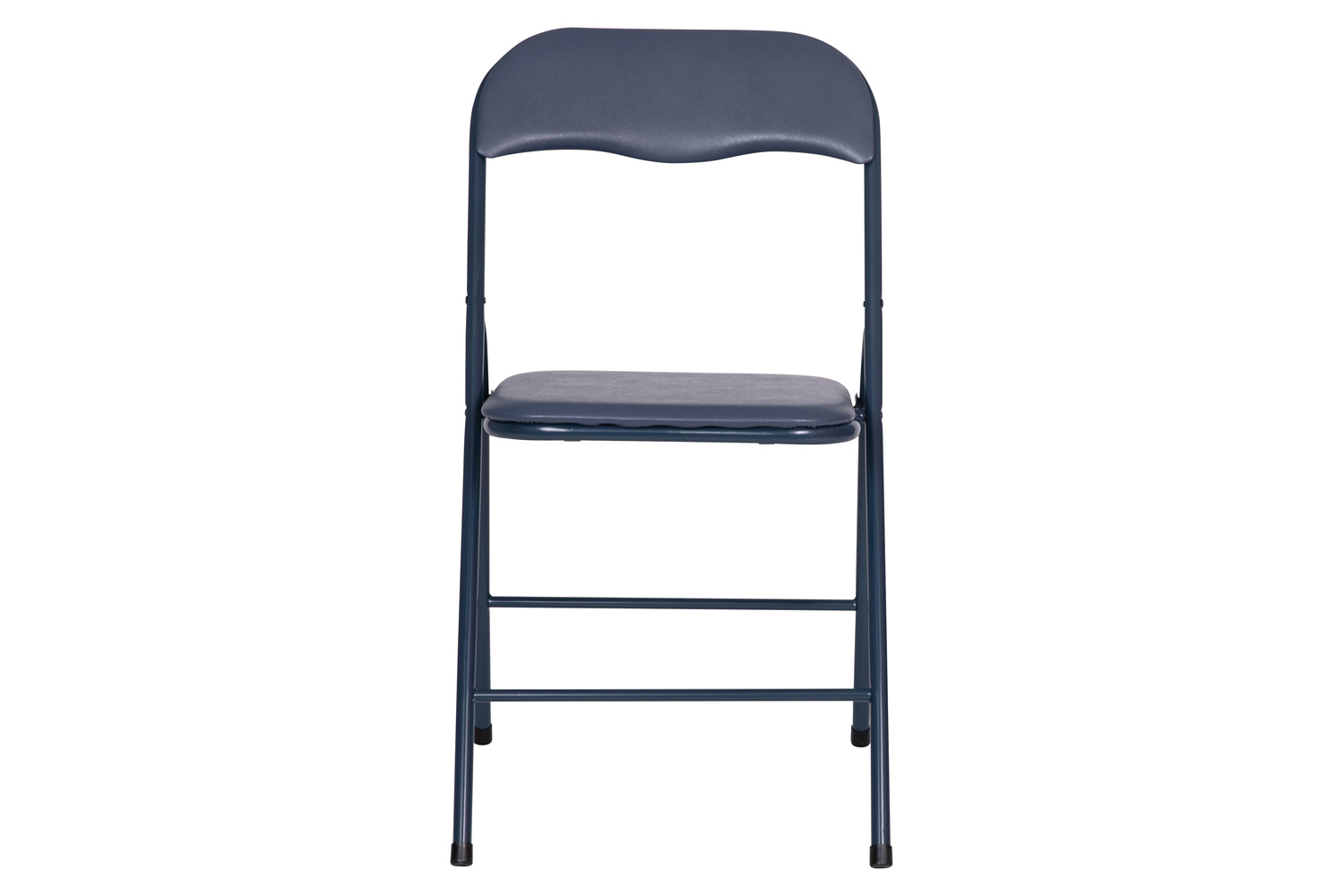 BLNK Madison Folding Card Table and Chair Set 5 Piece - Navy