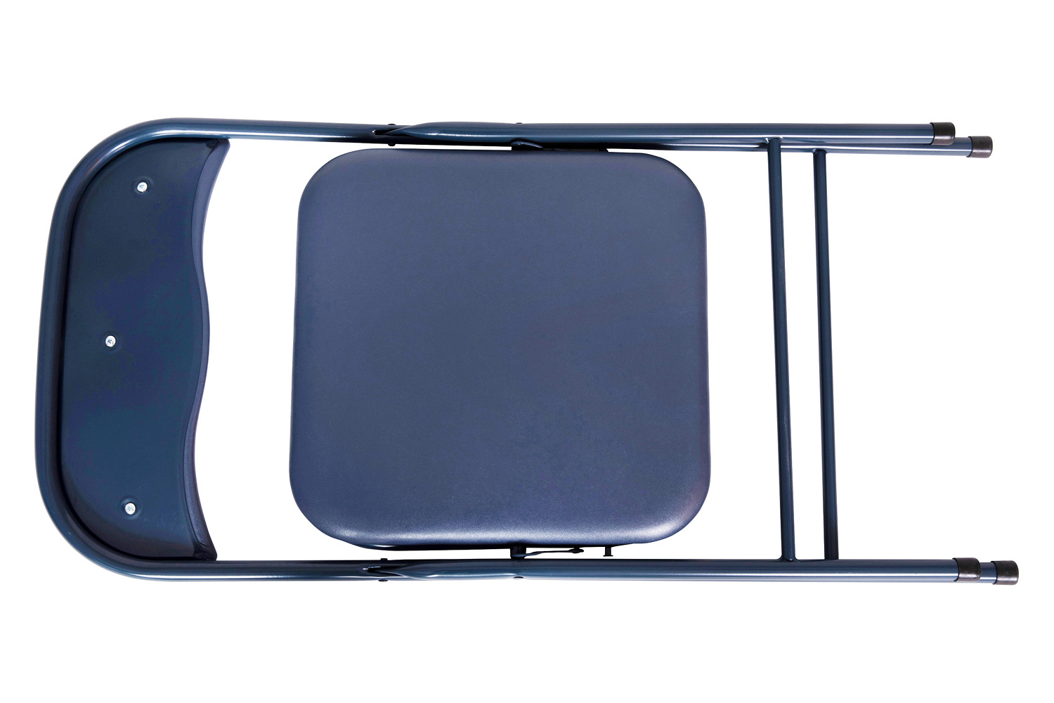 BLNK Madison Folding Card Table and Chair Set 5 Piece - Navy