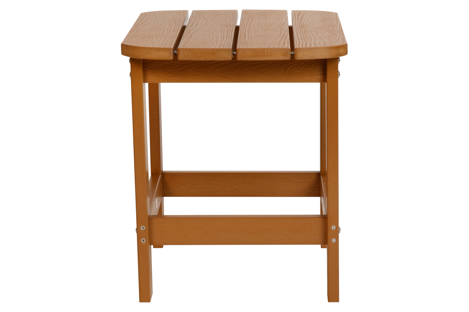 BLNK - Charlestown Commercial All-Weather Indoor-Outdoor Poly Resin Wood Adirondack Side Table