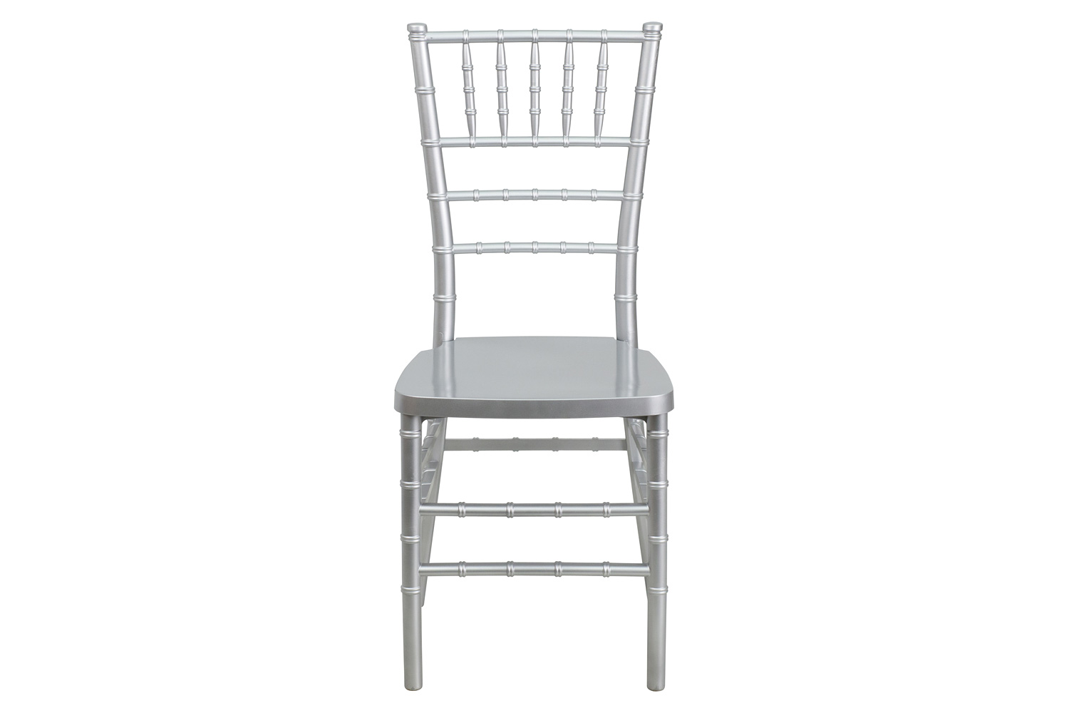BLNK HERCULES PREMIUM Series Resin Stacking Chiavari Chair - Silver