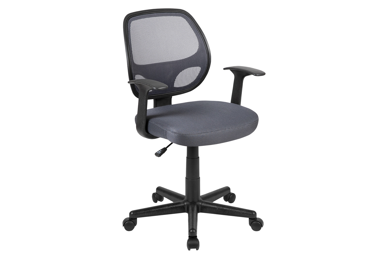 BLNK - Flash Fundamentals Mid-Back Mesh Swivel Ergonomic Task Office Chair with Arms