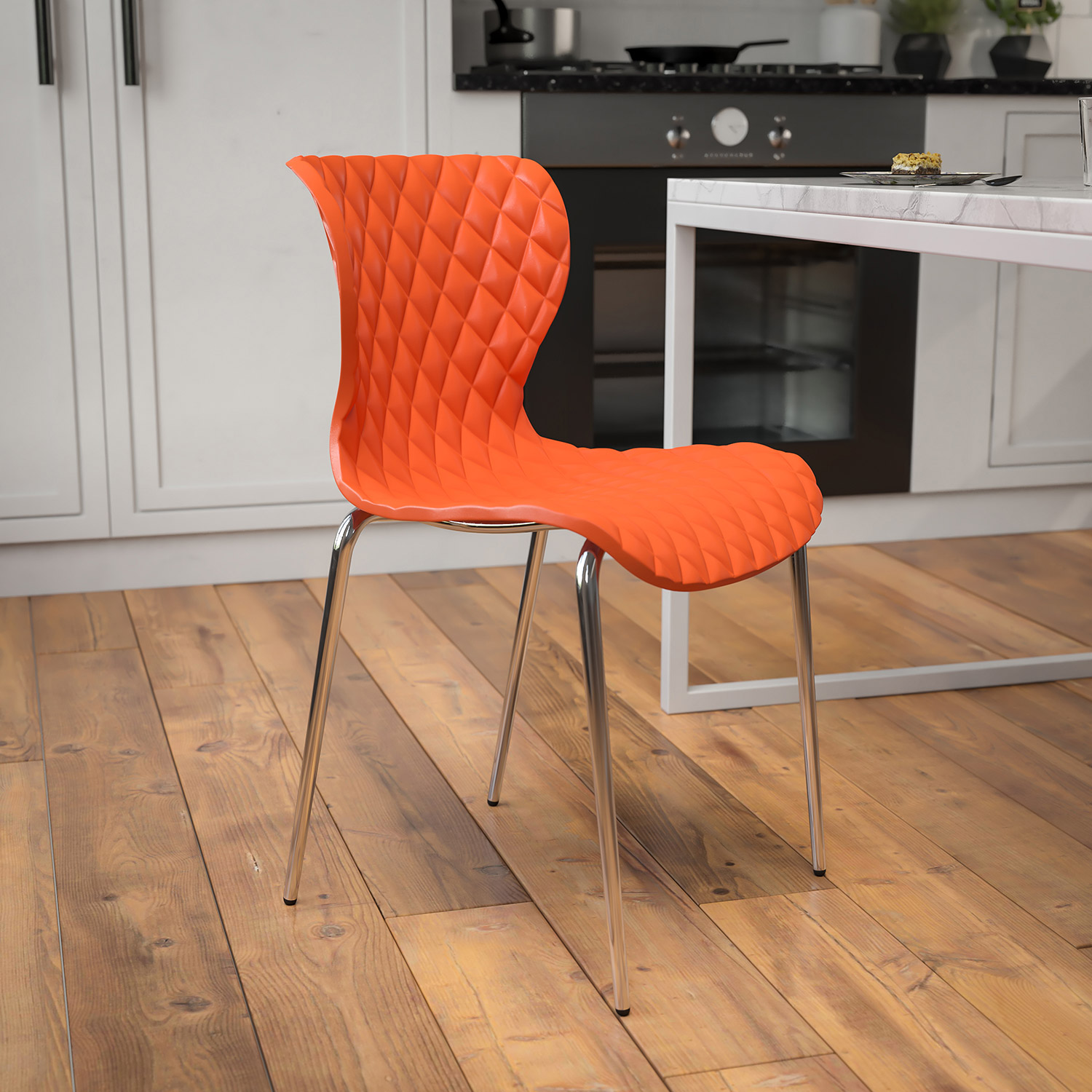 BLNK - Lowell Plastic Contemporary Design Stack Chair