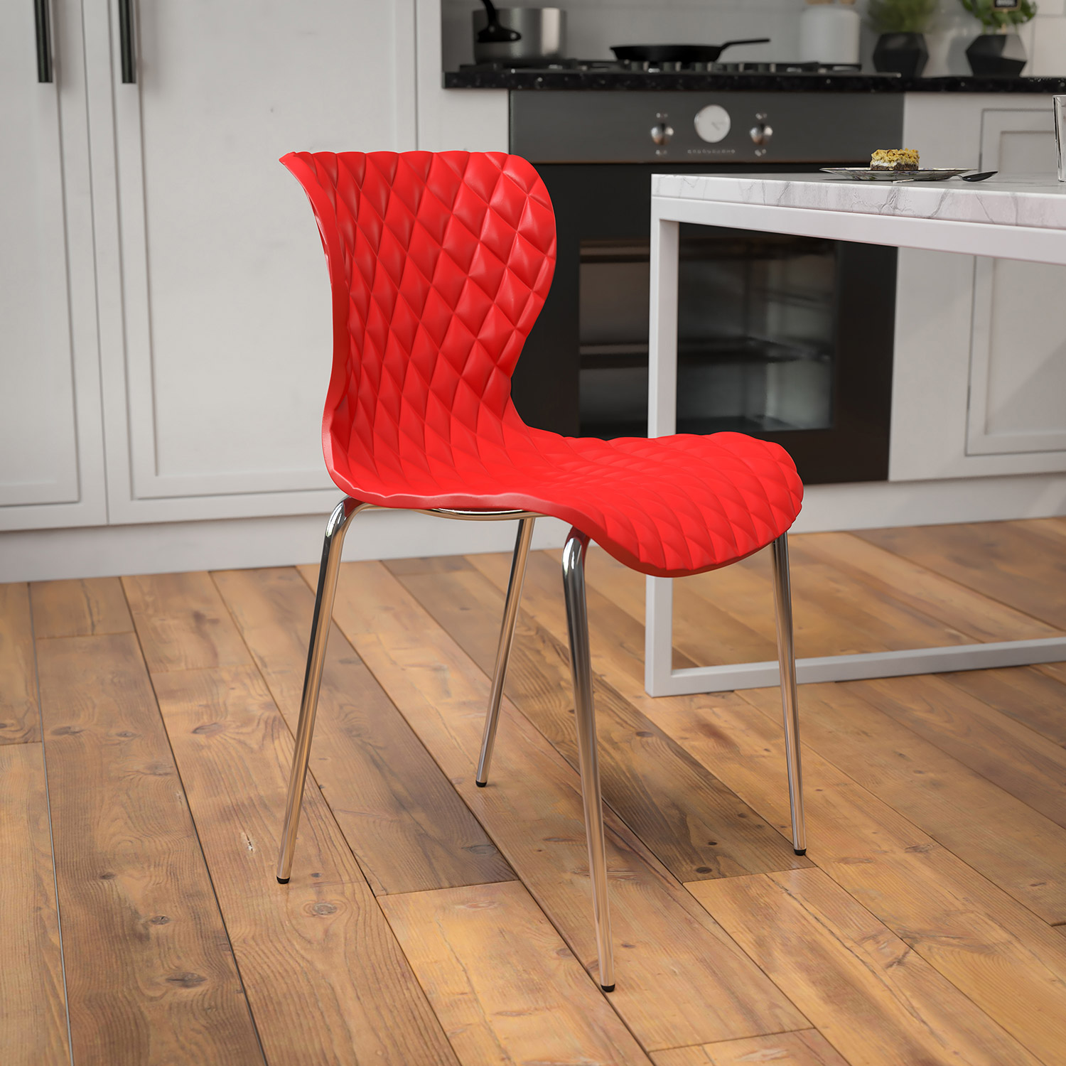 BLNK - Lowell Plastic Contemporary Design Stack Chair