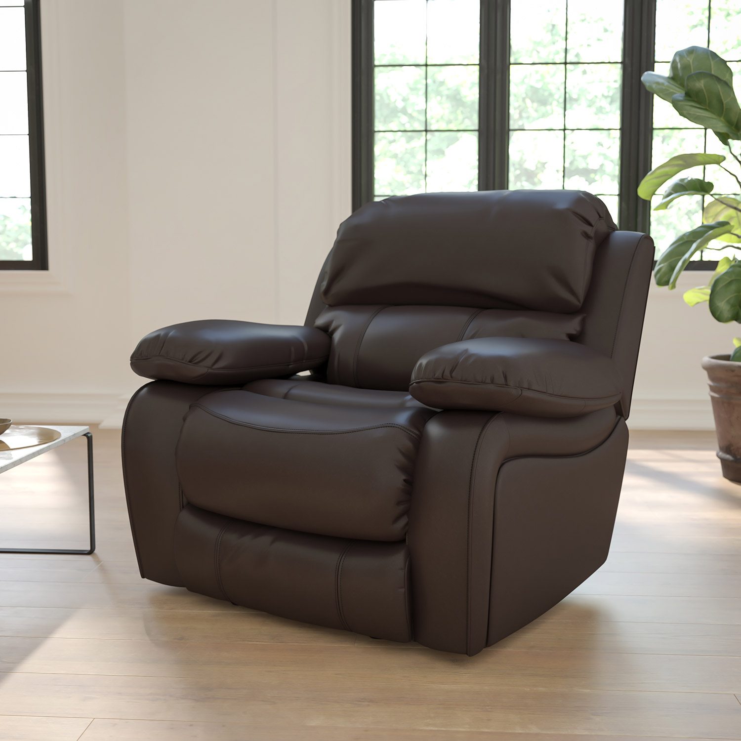 BLNK - Kyle LeatherSoft Rocker Recliner