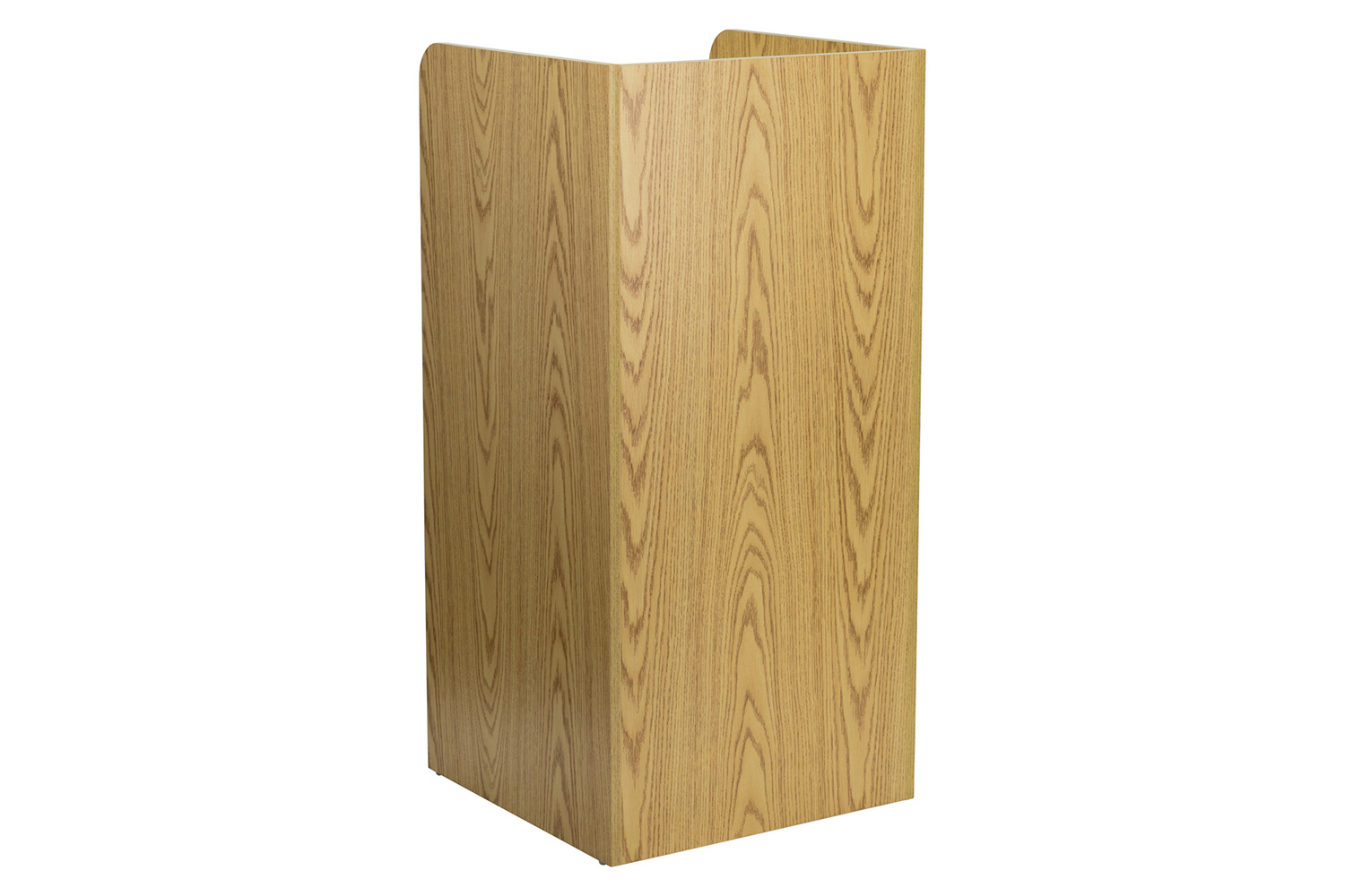 BLNK Sony Laminate Tray Top Receptacle - Oak