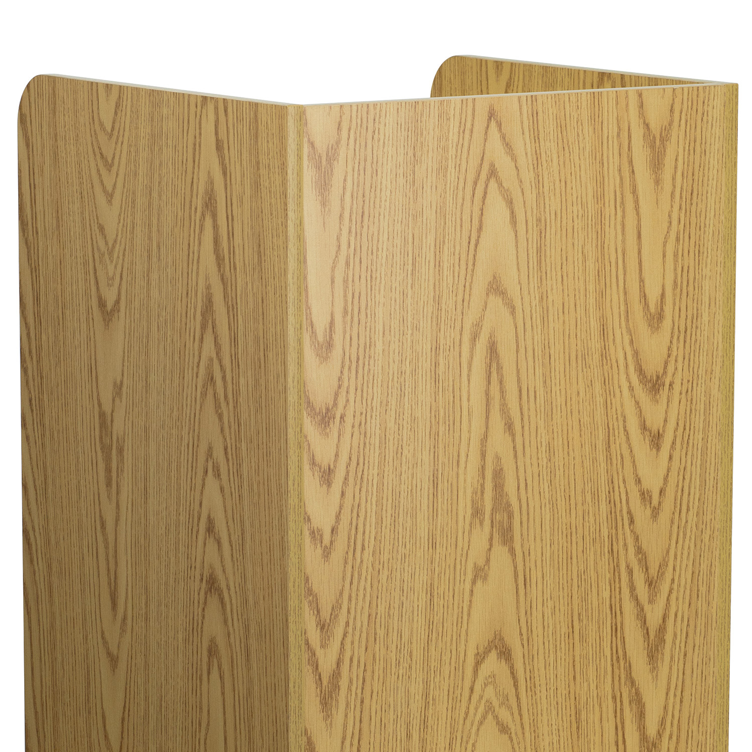 BLNK Sony Laminate Tray Top Receptacle - Oak