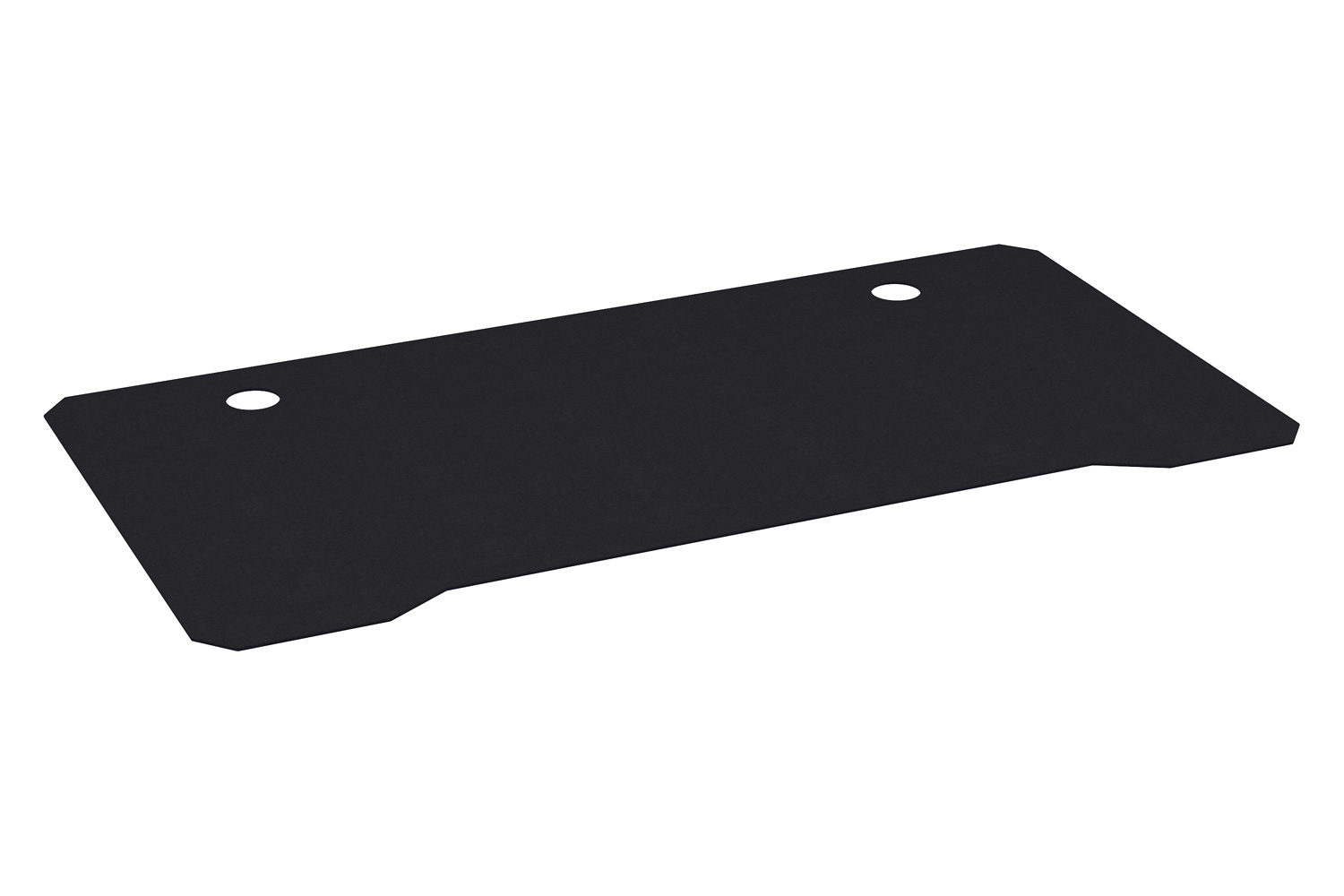 BLNK - Fisher Black Mega Size Extended Gaming Mouse Pad with Anti-Slip Rubber Base and Micro Weave Top