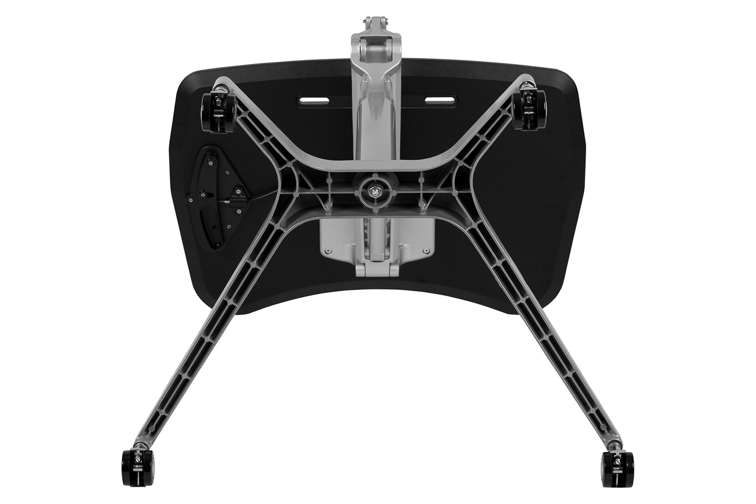 BLNK Gia Mobile Stand-Up Computer Ergonomic Desk - Black
