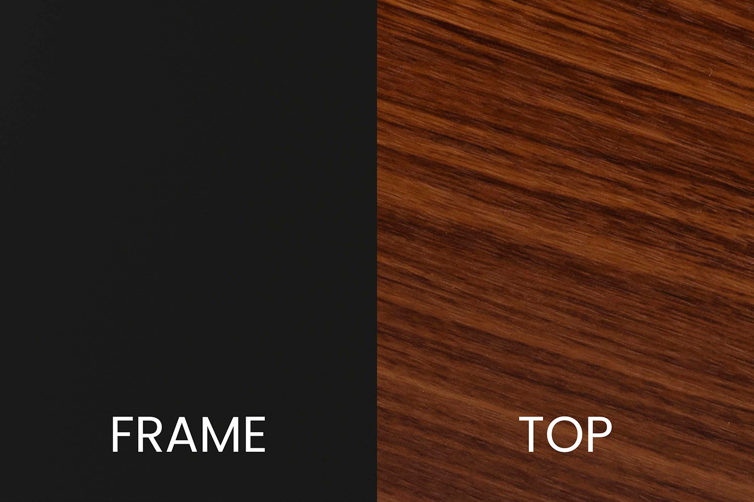 BLNK - Hampstead Collection Modern End Table with Walnut Laminate Top