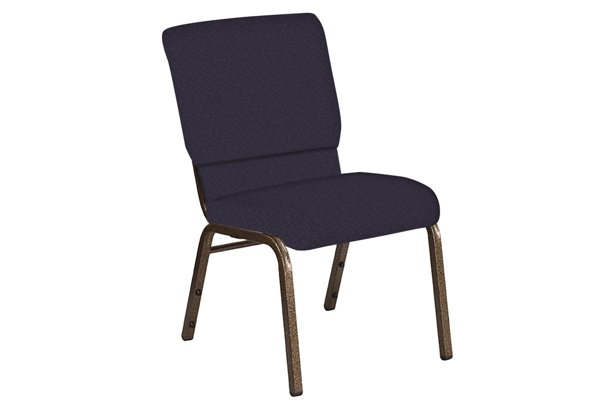 BLNK - Church Chair in Bonaire with Gold Vein Frame