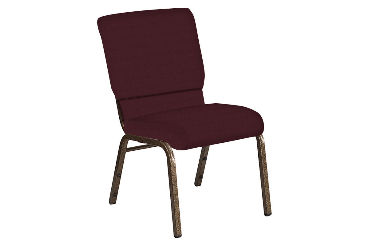 BLNK - Church Chair in Illusion with Gold Vein Frame