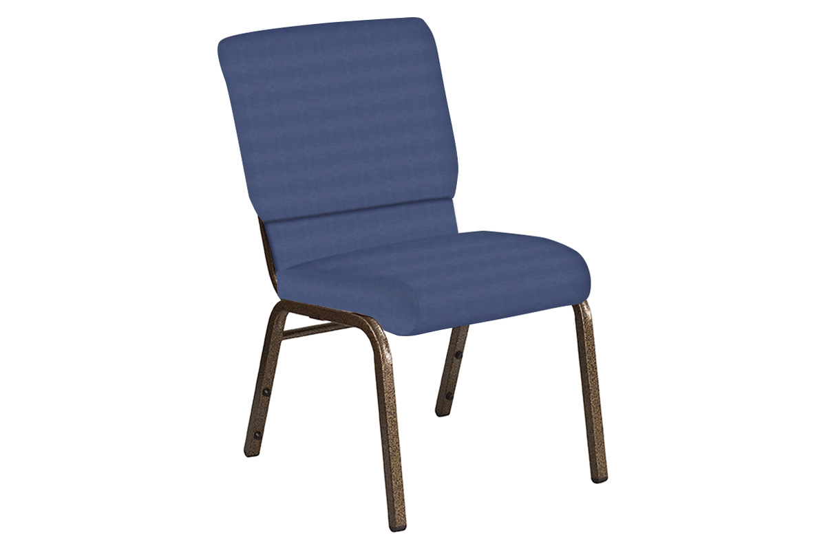 BLNK - Church Chair in Illusion with Gold Vein Frame