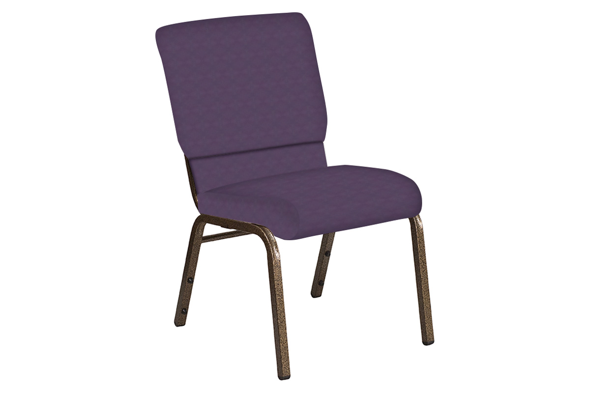 BLNK - Church Chair in Illusion with Gold Vein Frame