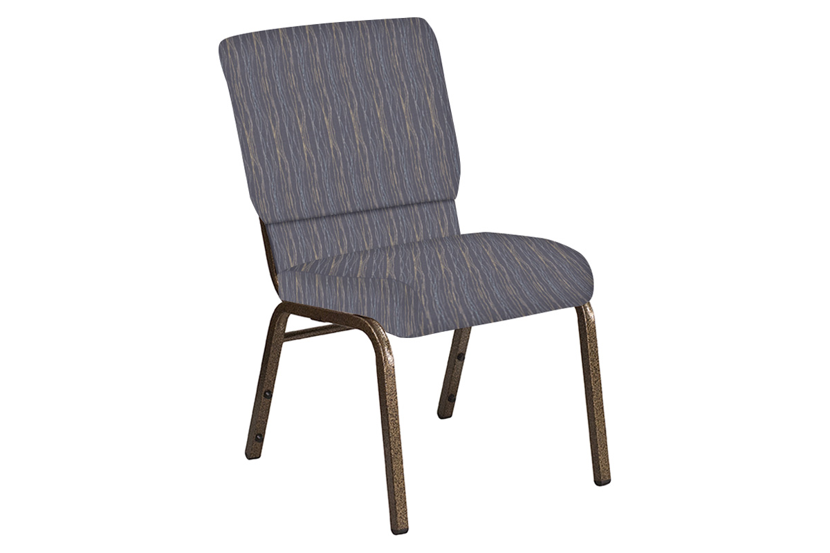 BLNK - Church Chair in Mystery with Gold Vein Frame