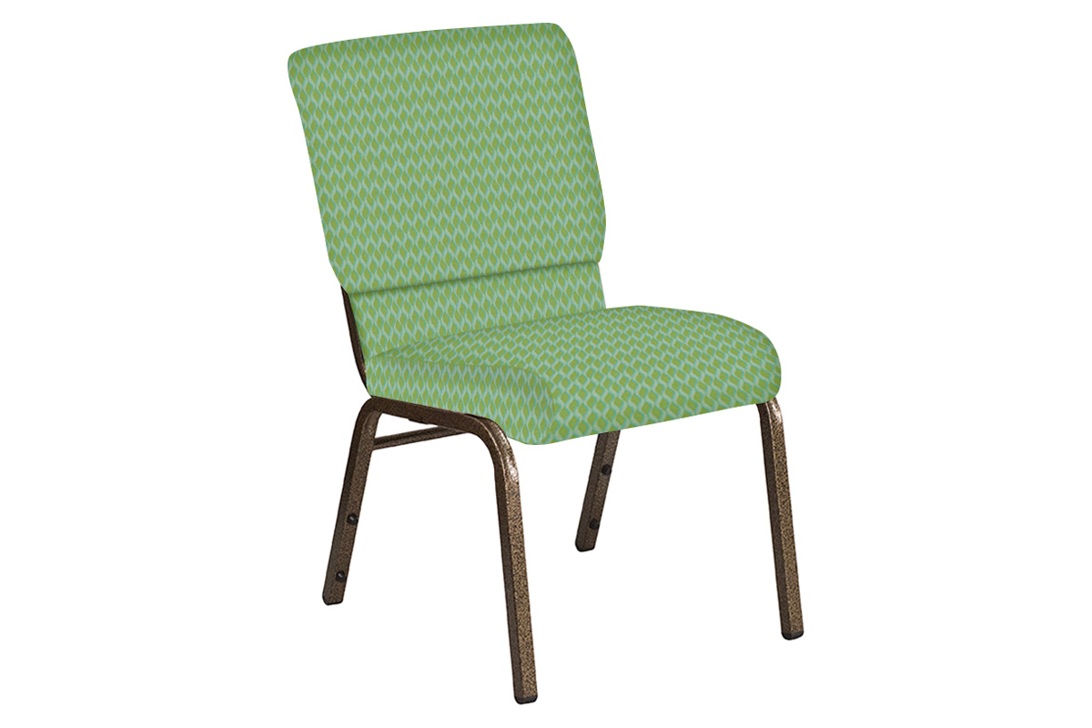 BLNK - Church Chair in Rapture with Gold Vein Frame