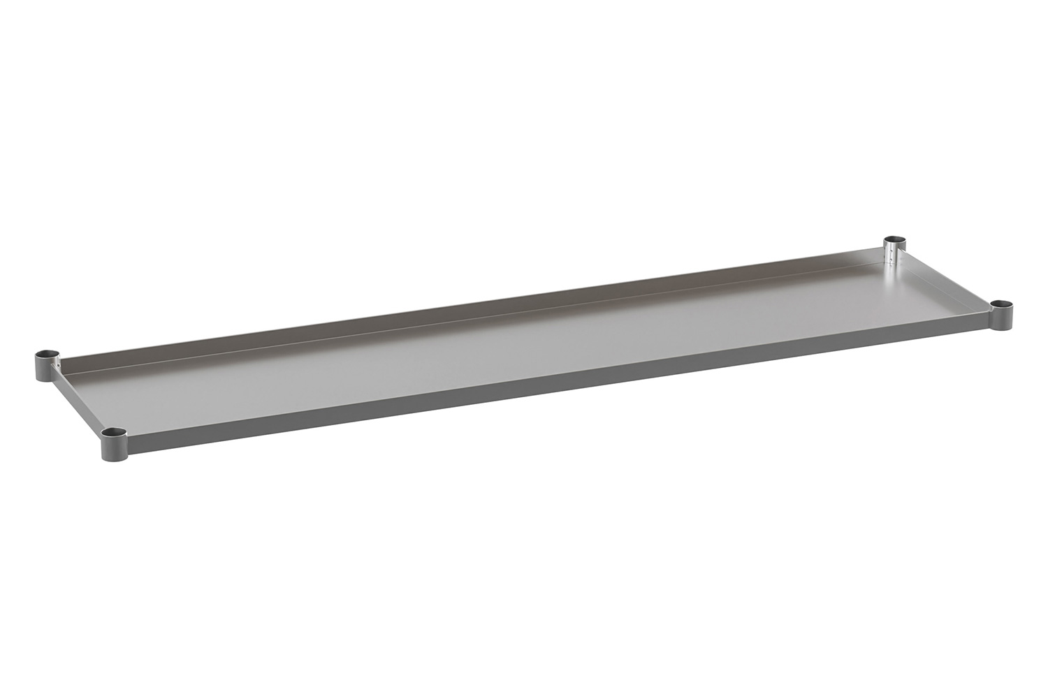 BLNK Woodford Stainless Steel Galvanized Under Shelf - 30"W x 72"L