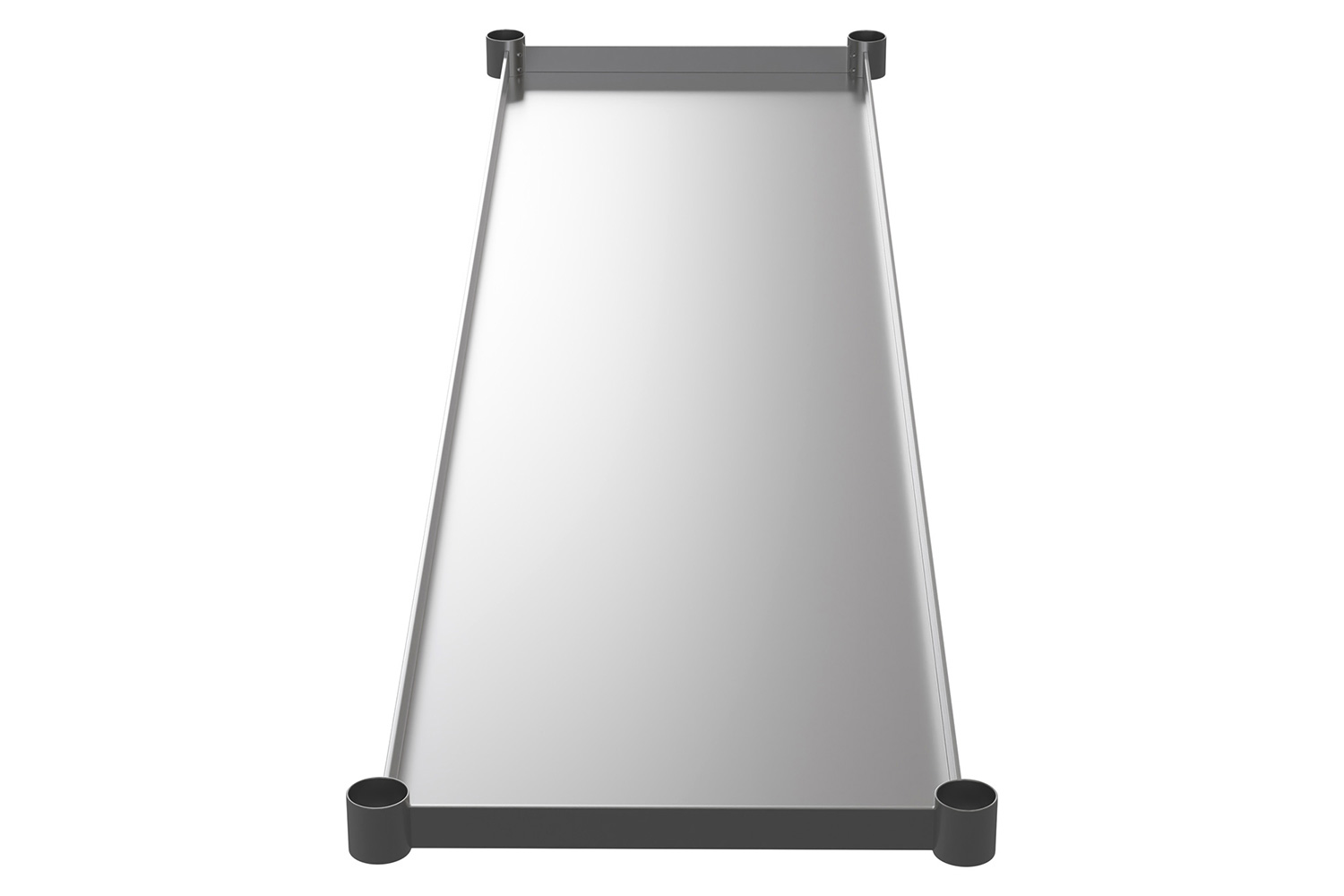 BLNK Woodford Stainless Steel Galvanized Under Shelf - 30"W x 72"L