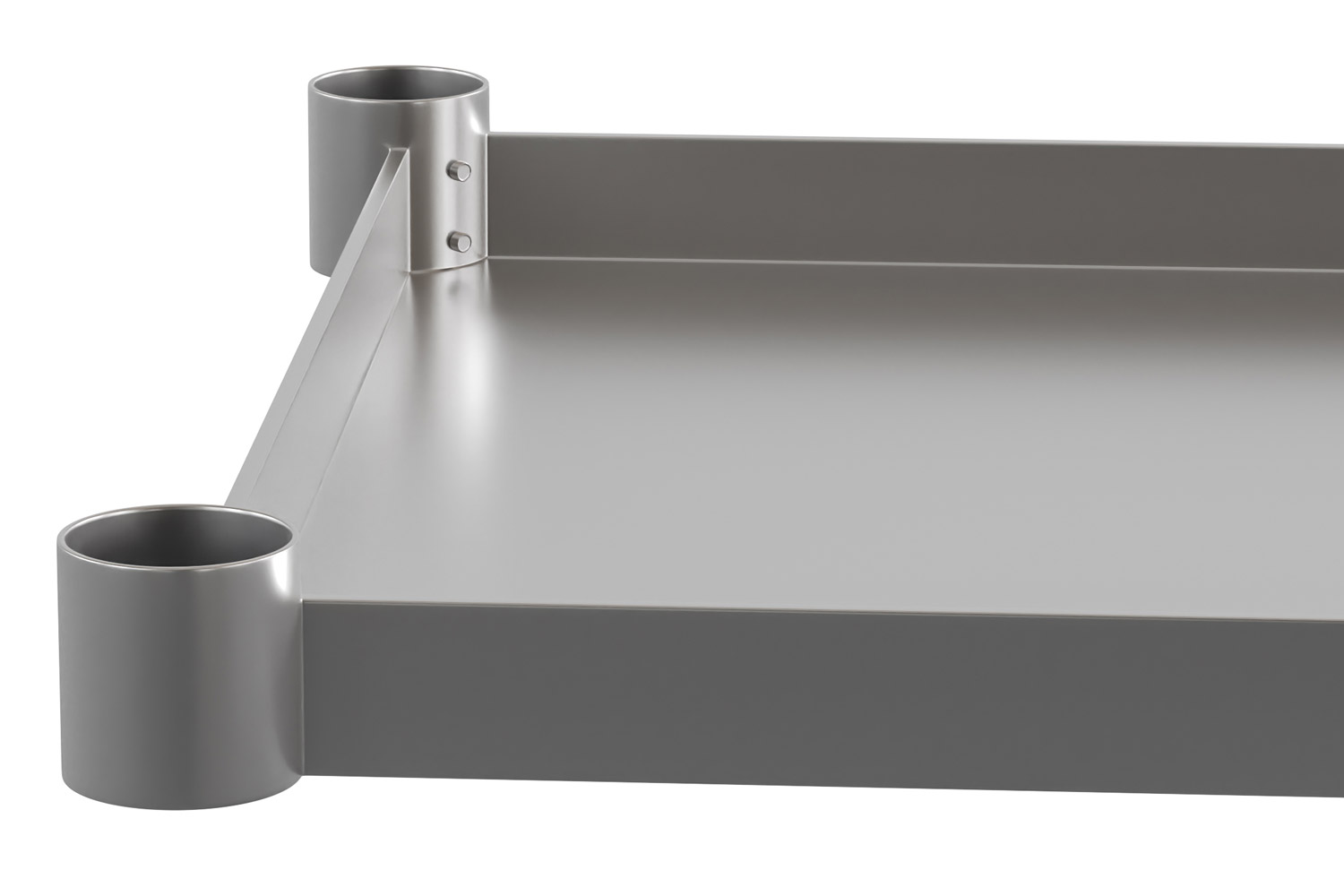 BLNK Woodford Stainless Steel Galvanized Under Shelf - 30"W x 72"L