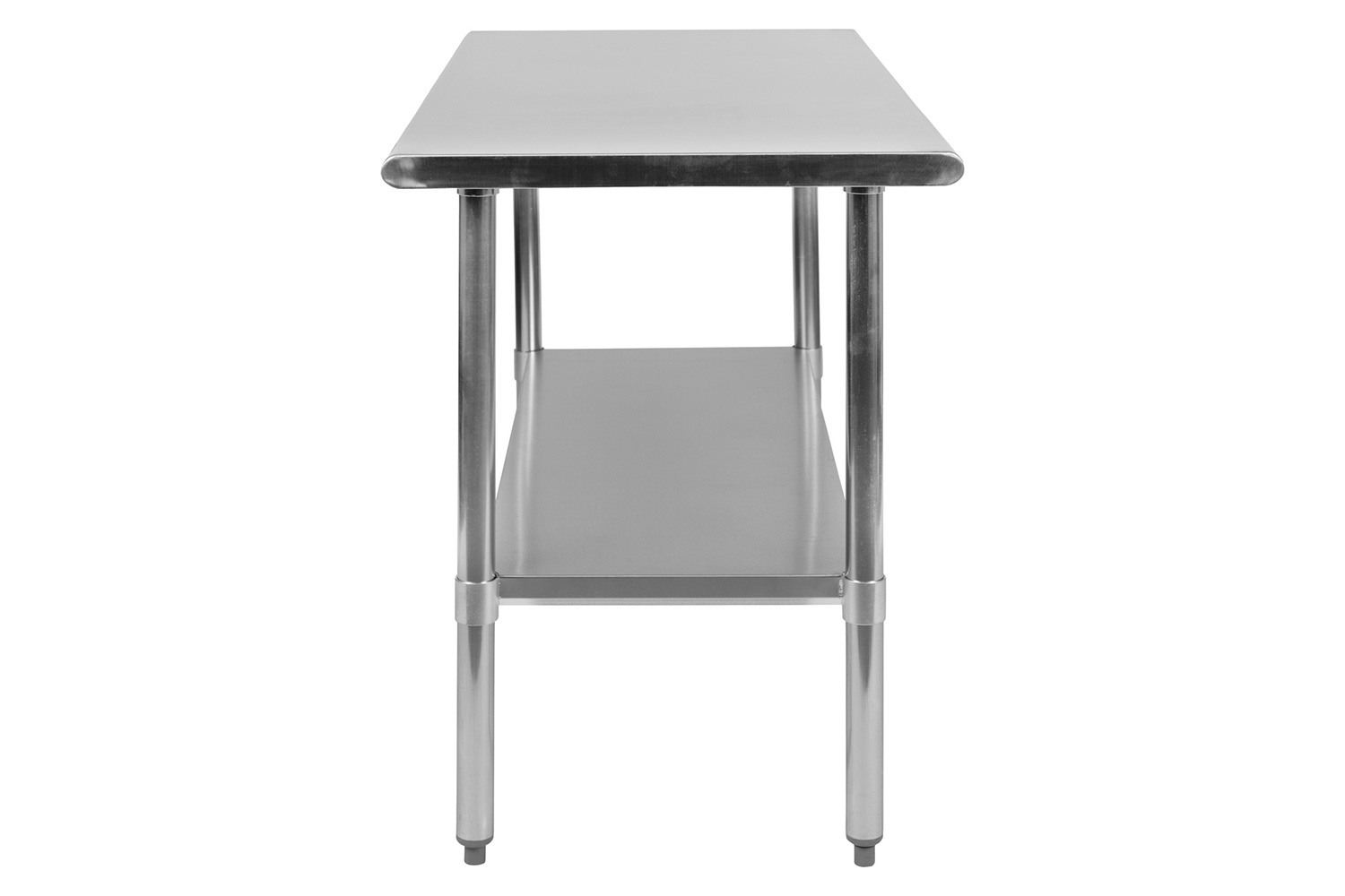 BLNK Rawcliffe Stainless Steel Prep and Work Table with Undershelf