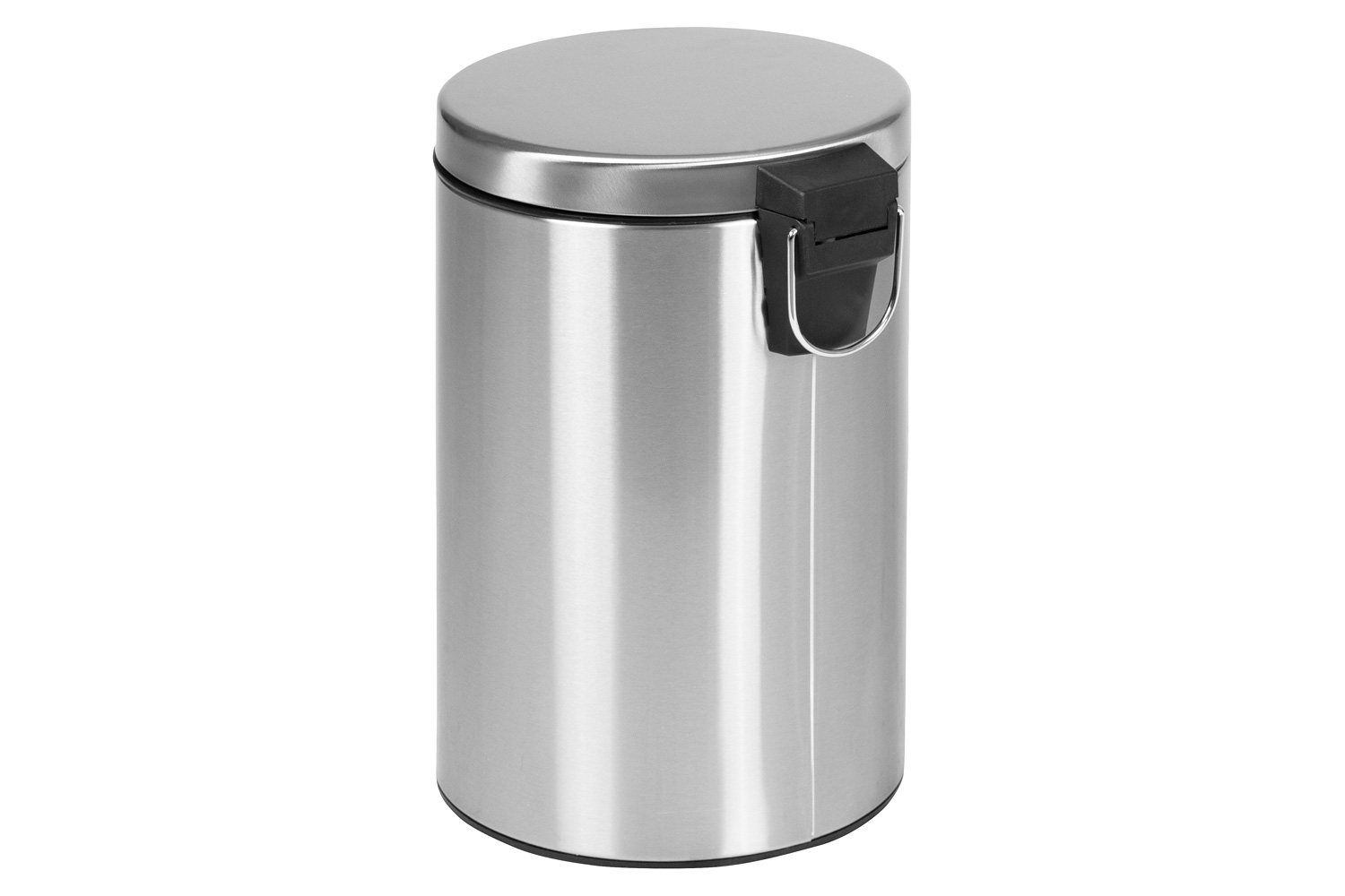 BLNK Round Stainless Steel Fingerprint Resistant Soft Close Step Trash Can -3.2 Gallons (12L) - 3.2 Gall