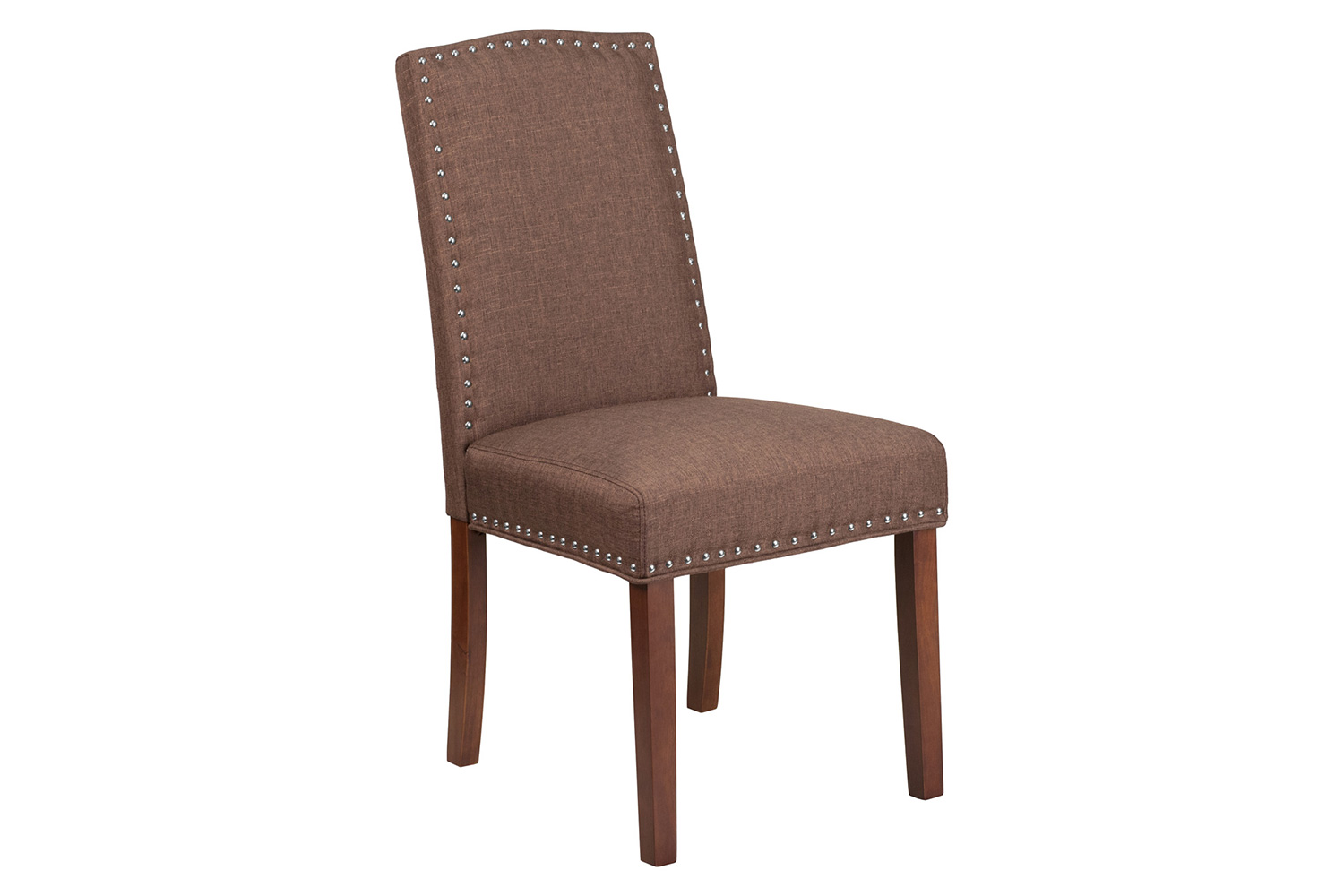 BLNK - HERCULES Hampton Hill Series Parsons Chair with Silver Accent Nail Trim