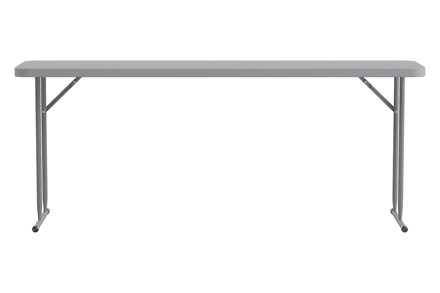 BLNK - Gray Plastic Folding Training Table