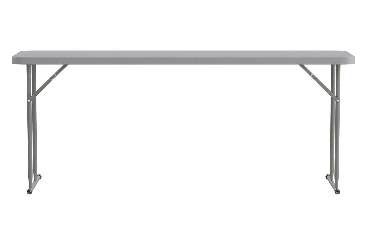 BLNK - Gray Plastic Folding Training Table