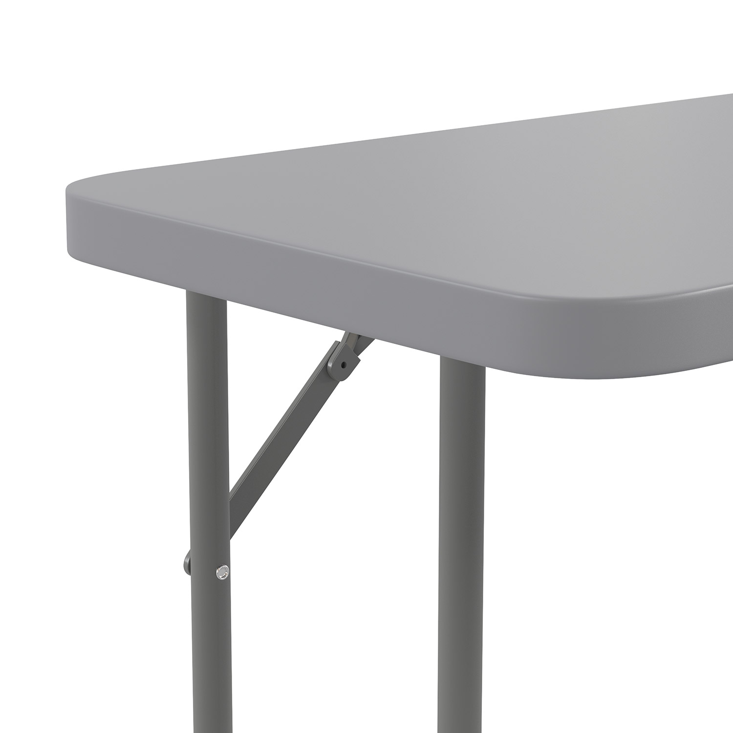 BLNK - Gray Plastic Folding Training Table