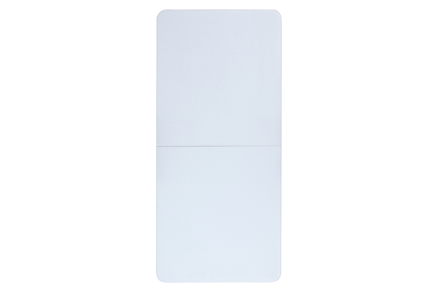 BLNK Granite White Plastic Bi-Fold Folding Table - 4.97'L