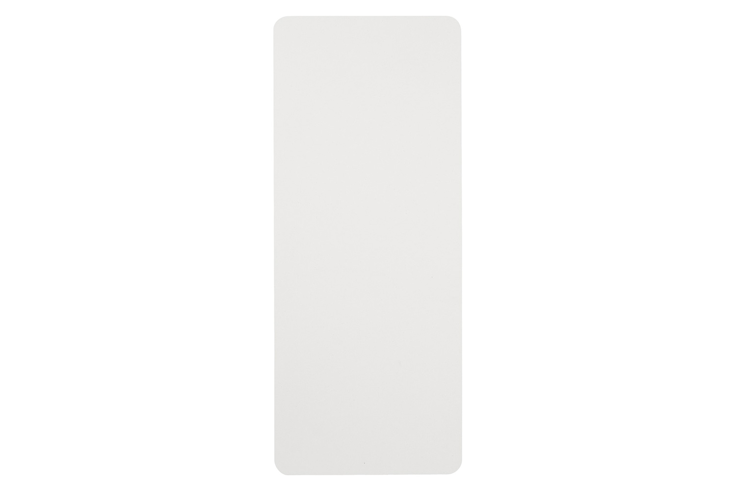 BLNK Granite White Plastic Height Adjustable Folding Table - 6'L