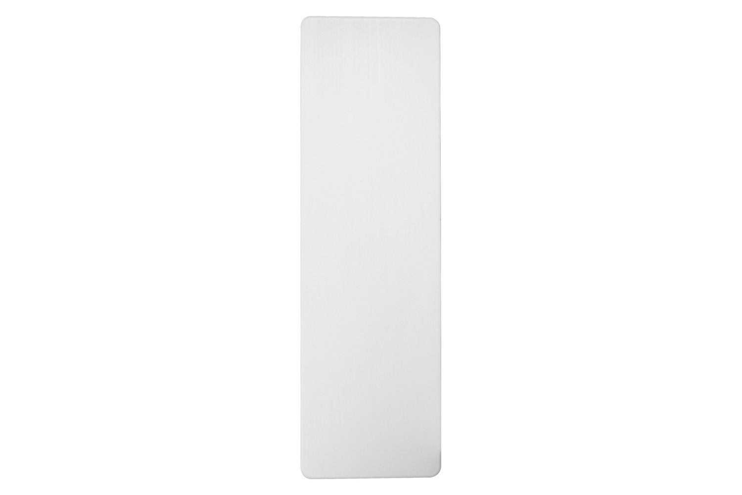 BLNK Granite White Plastic Folding Table - 8'L
