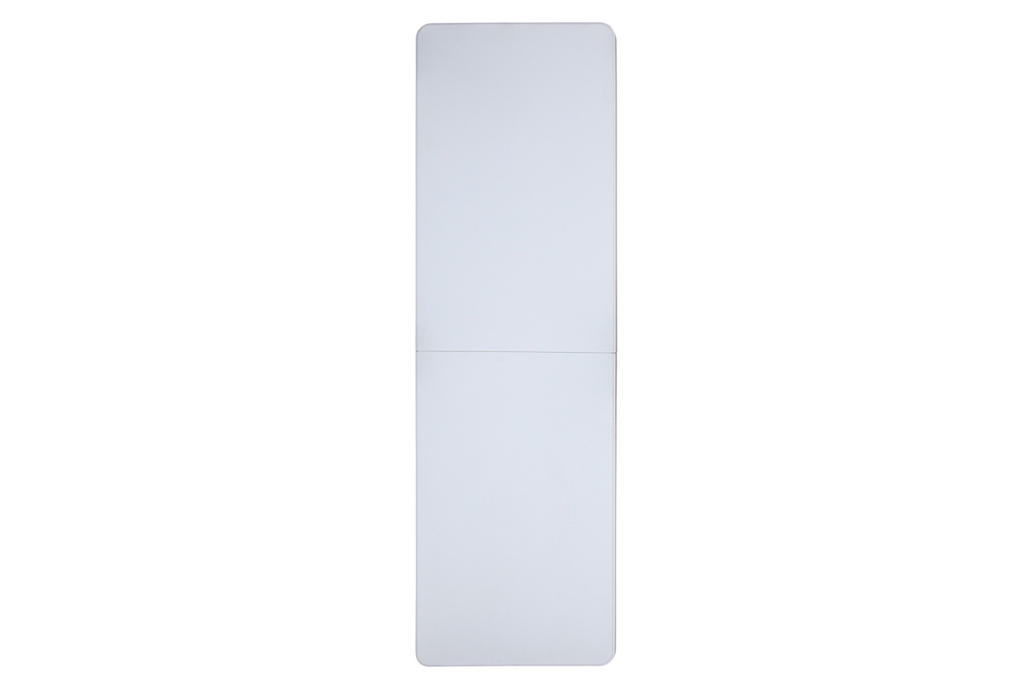 BLNK - Granite White Plastic Height Adjustable Bi-Fold Plastic Banquet and Event Folding Table with Carrying Handle