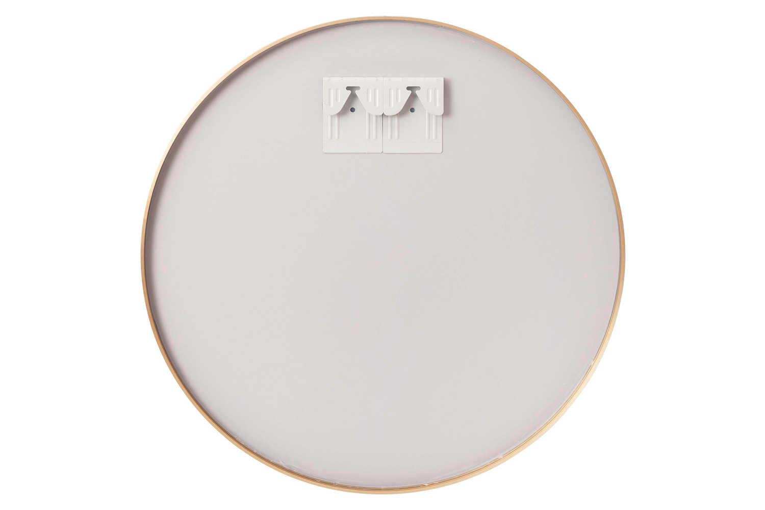 BLNK Julianne Style 1 Round Metal Framed Wall Mirror - Gold, 30"D