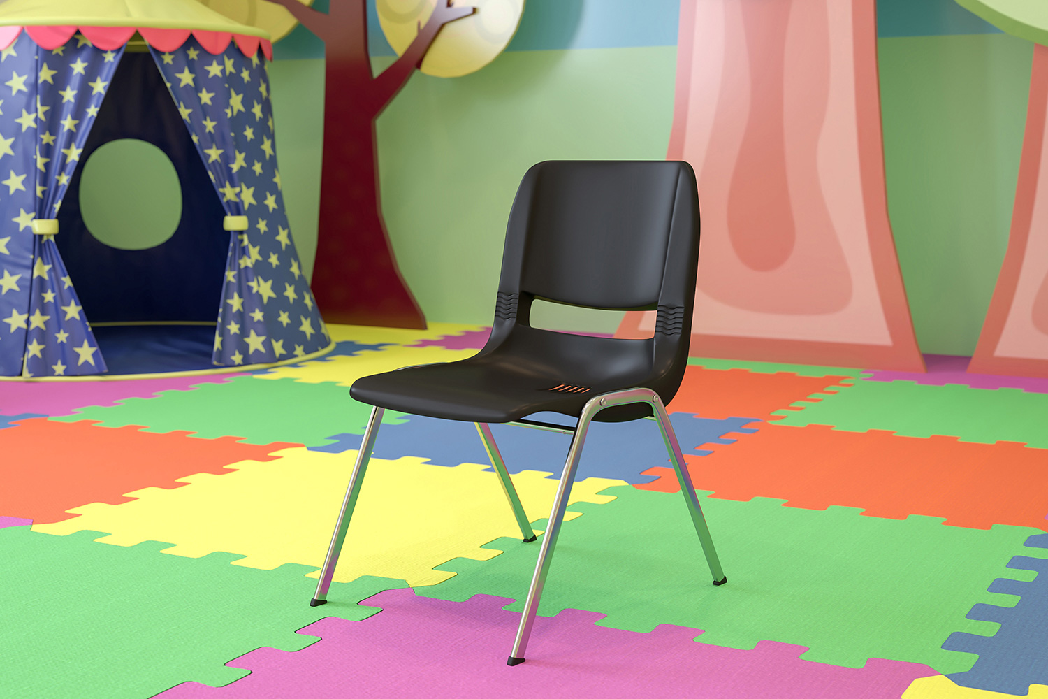 BLNK - HERCULES Series Ergonomic Shell Stack Chair