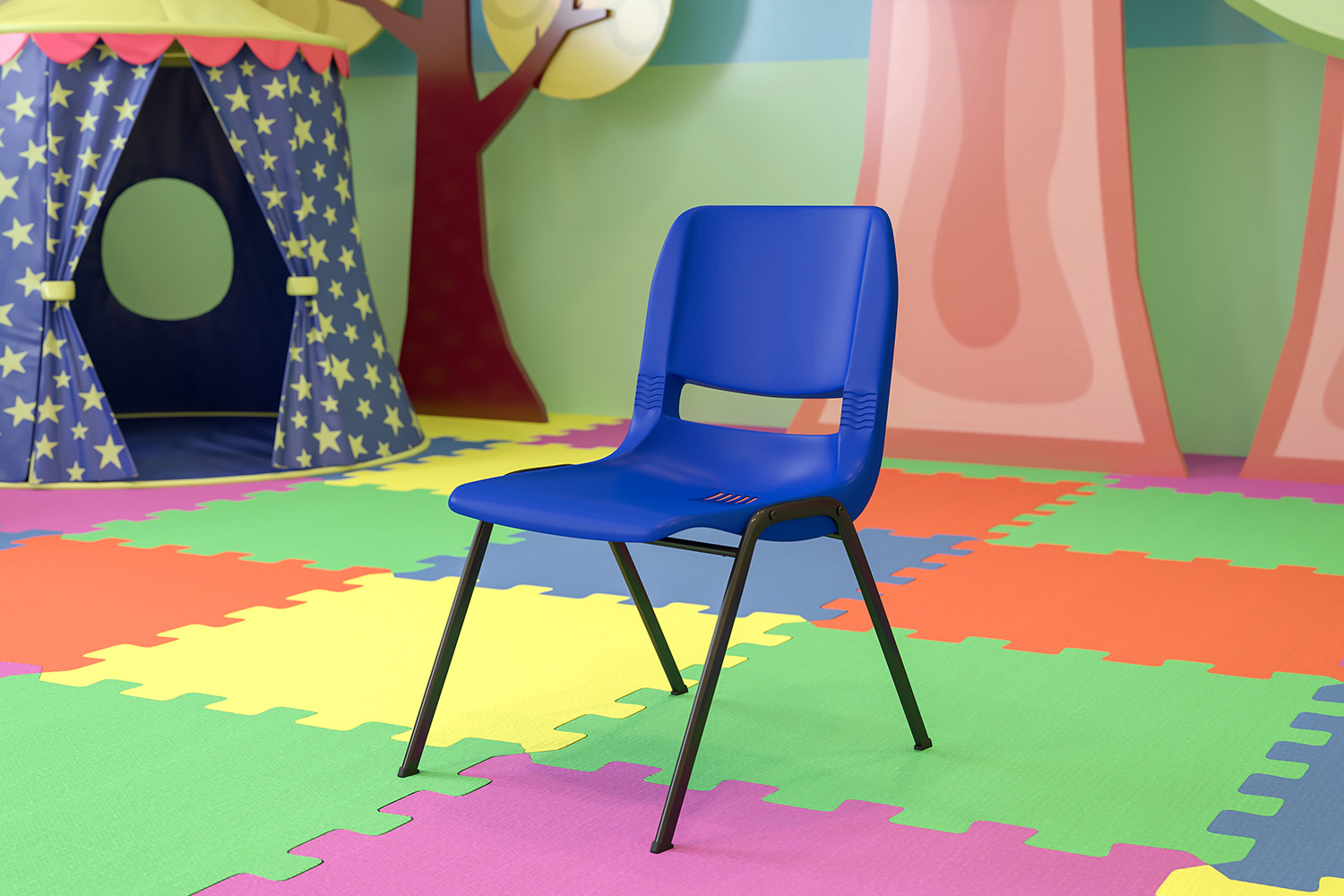 BLNK - HERCULES Series Ergonomic Shell Stack Chair