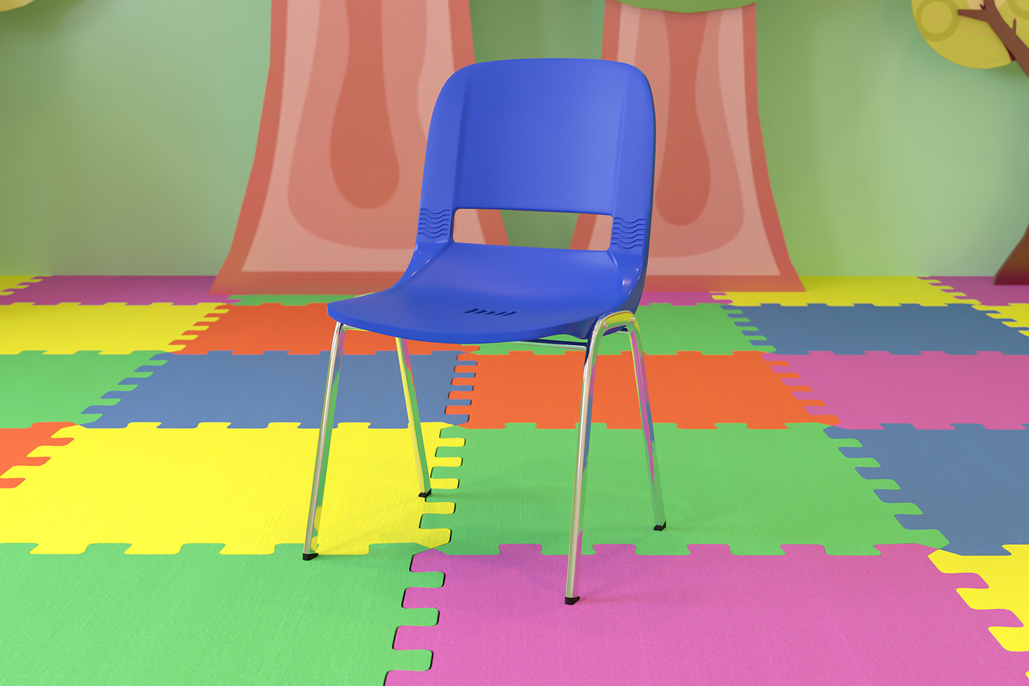 BLNK - HERCULES Series Ergonomic Shell Stack Chair