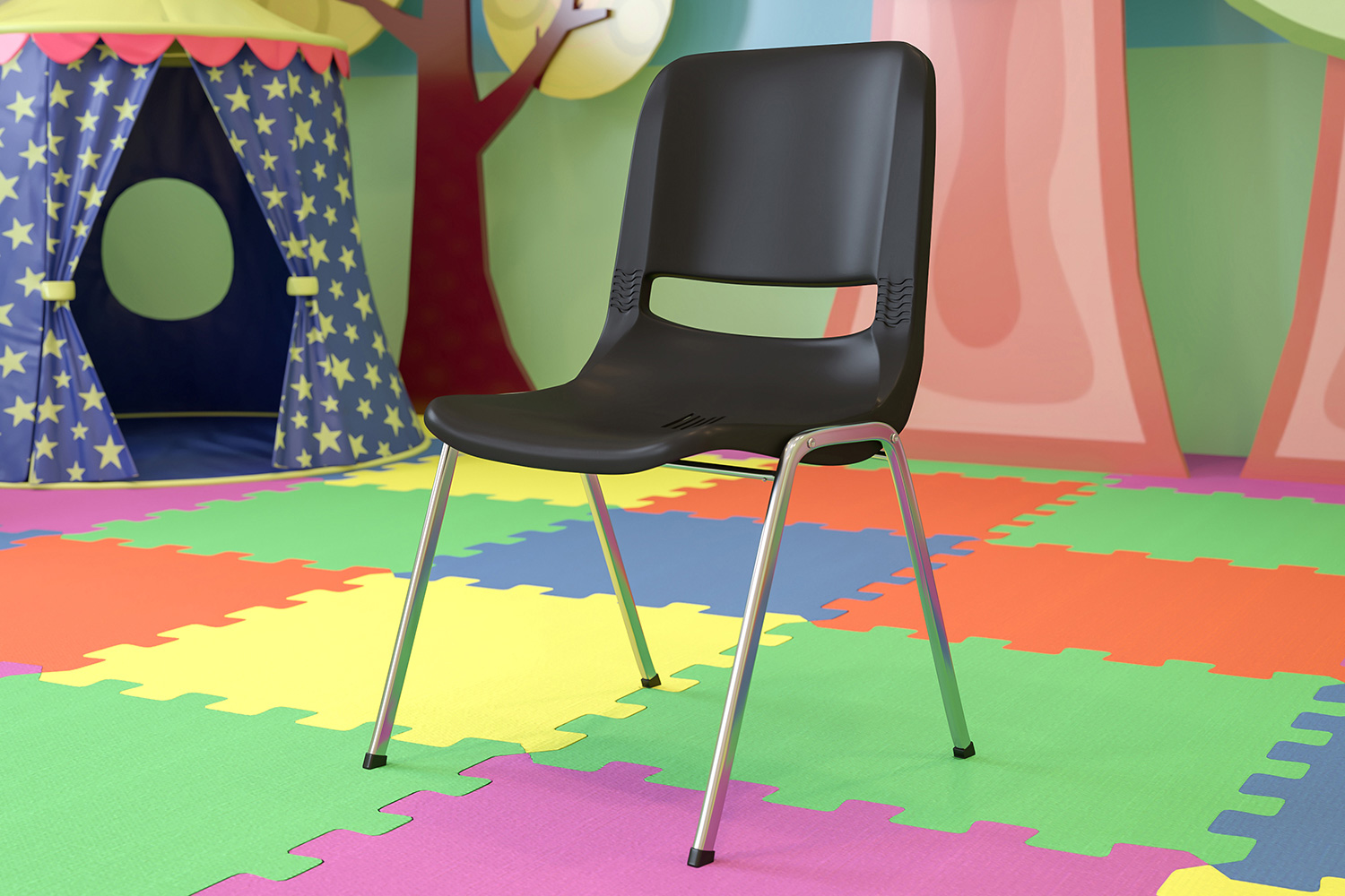 BLNK - HERCULES Series Ergonomic Shell Stack Chair