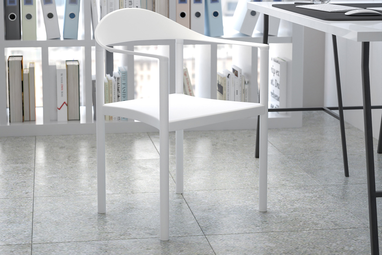 BLNK - HERCULES Series Plastic Cafe Stack Chair