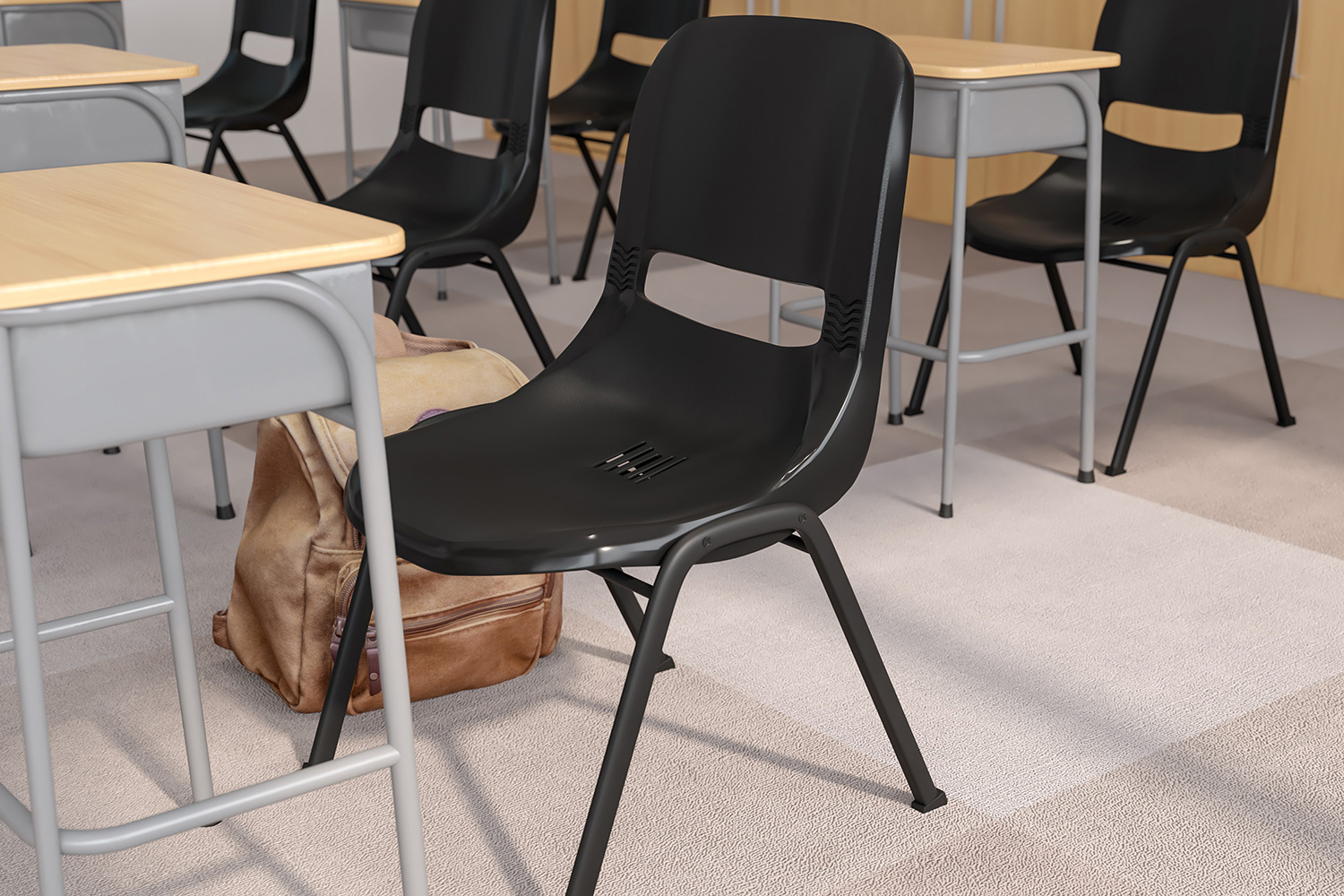 BLNK - HERCULES Series Ergonomic Shell Stack Chair