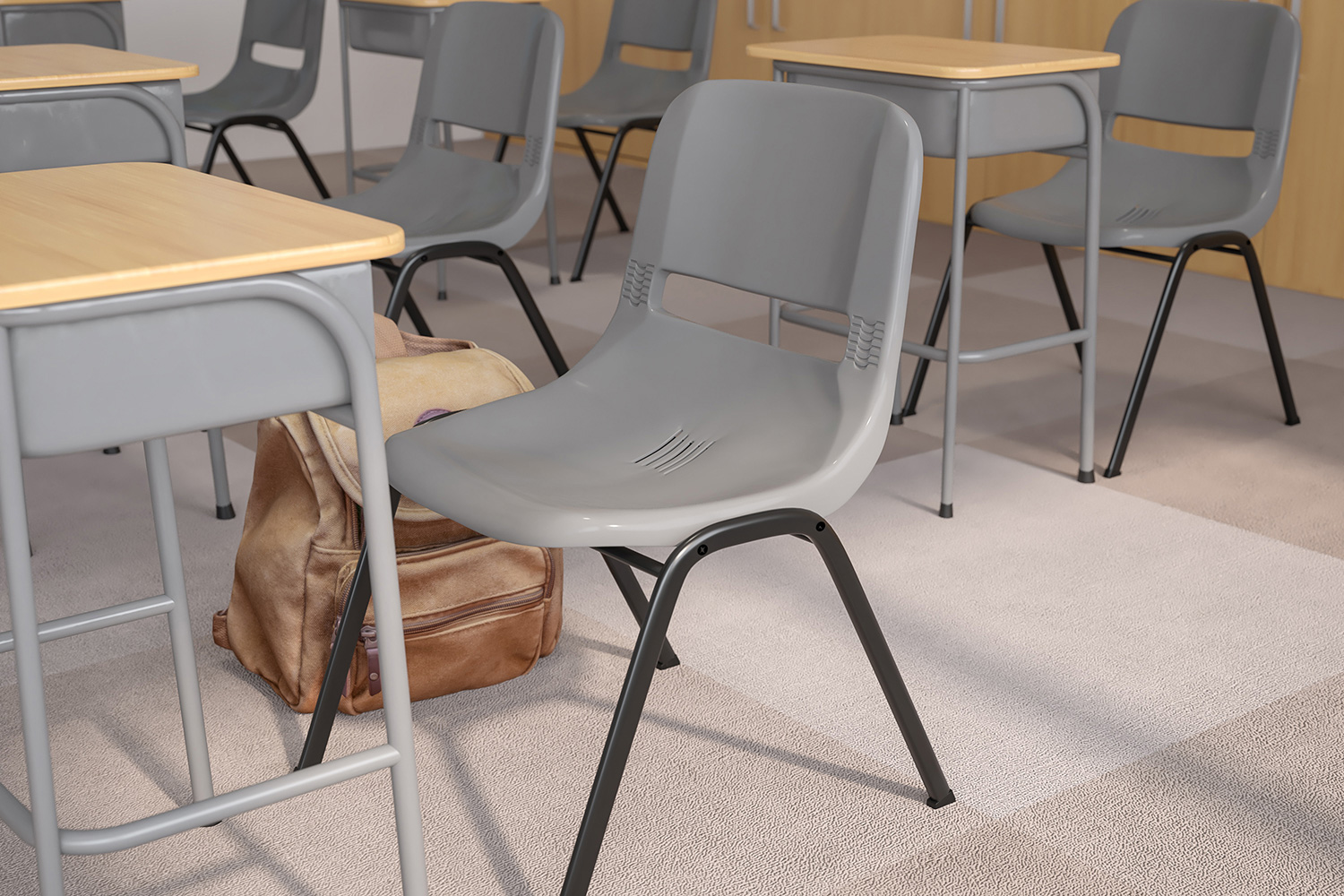 BLNK - HERCULES Series Ergonomic Shell Stack Chair