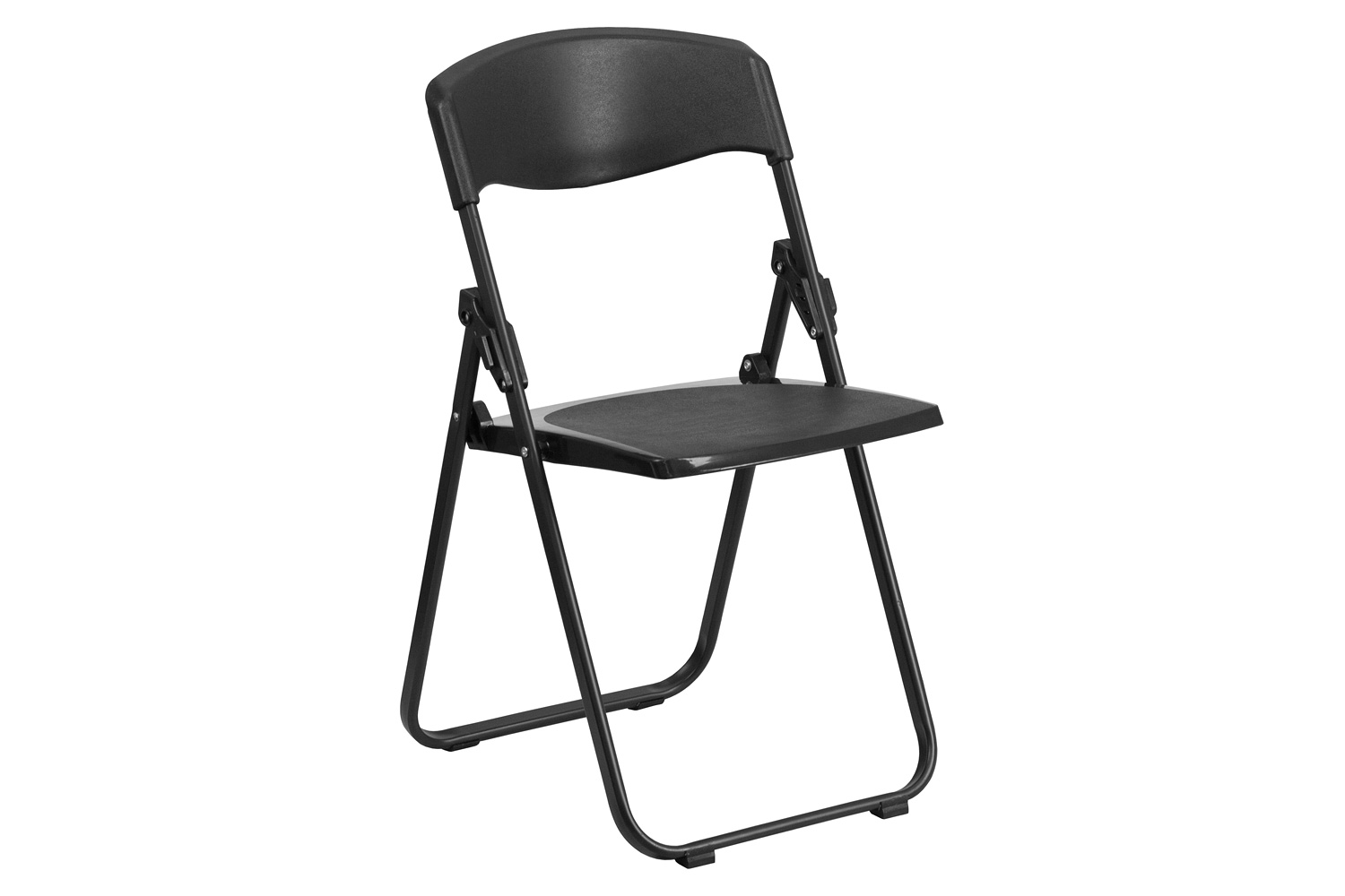 BLNK - HERCULES Series Plastic Heavy Duty Folding Chair with Built-in Ganging Brackets