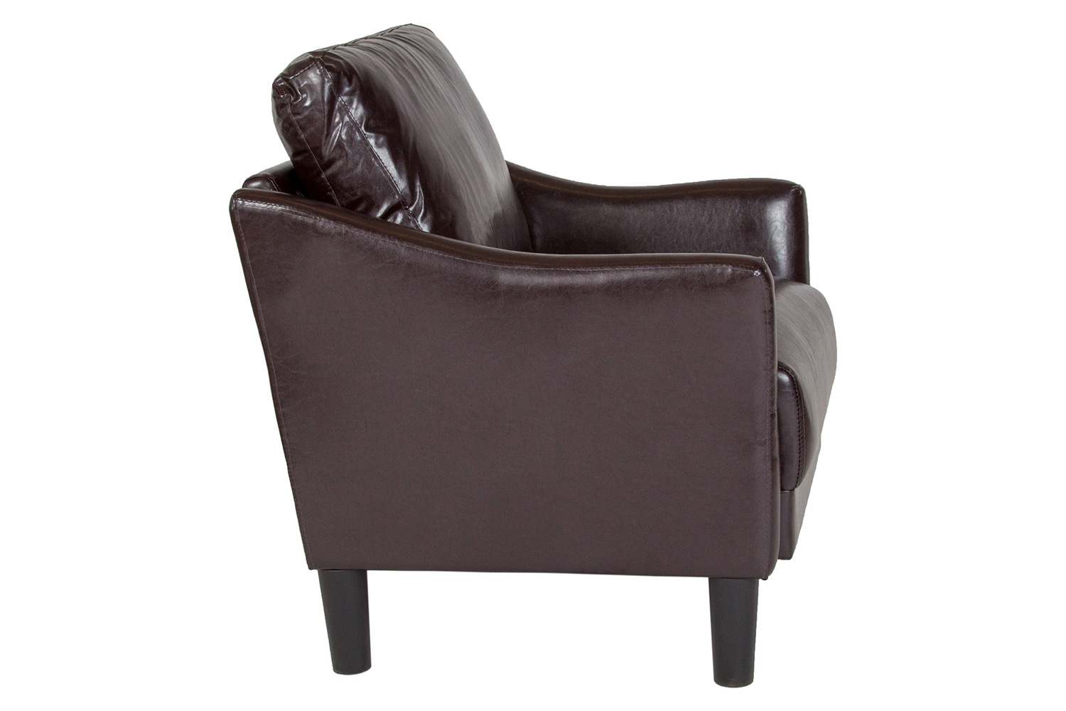 BLNK Asti LeatherSoft Upholstered Chair - Brown